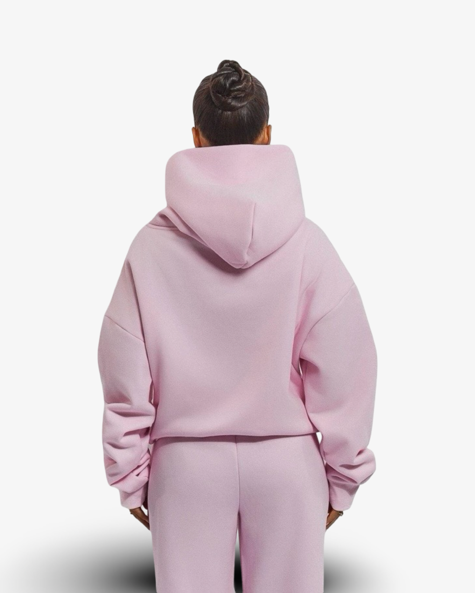 MARS THE LABEL VARSITY HOODIE - PINK