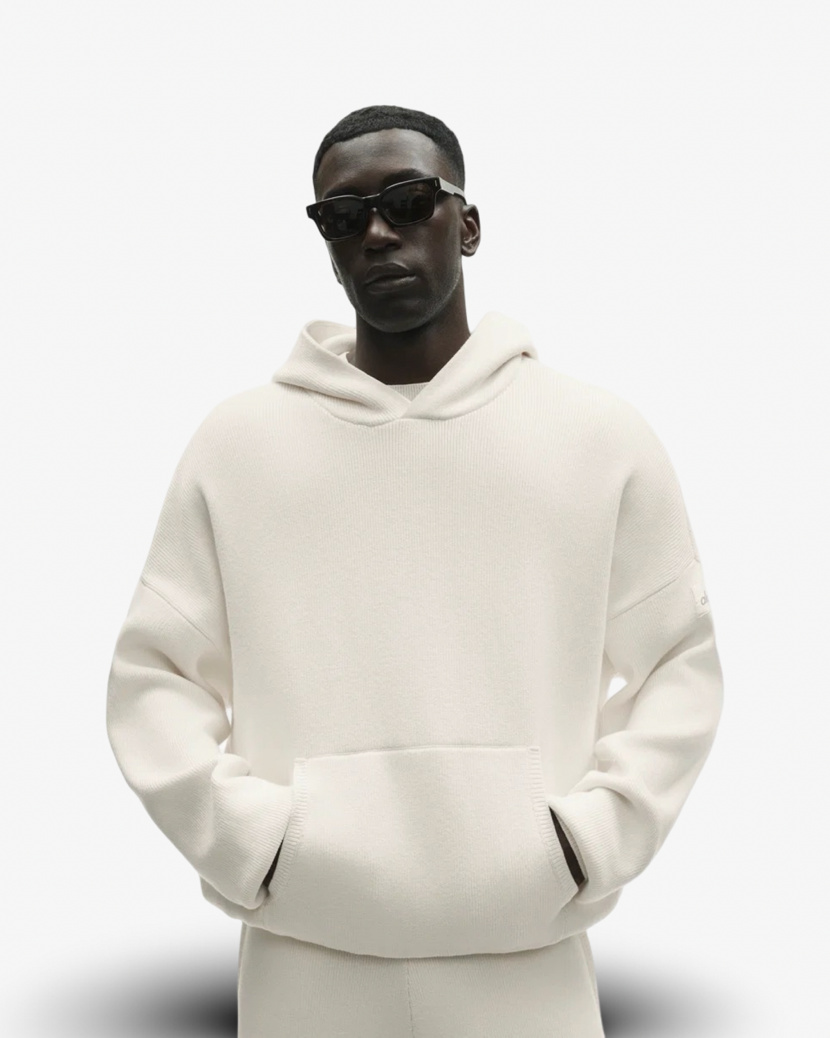 ALO SCHOLAR HOODED TRACKSUIT IN BLACK