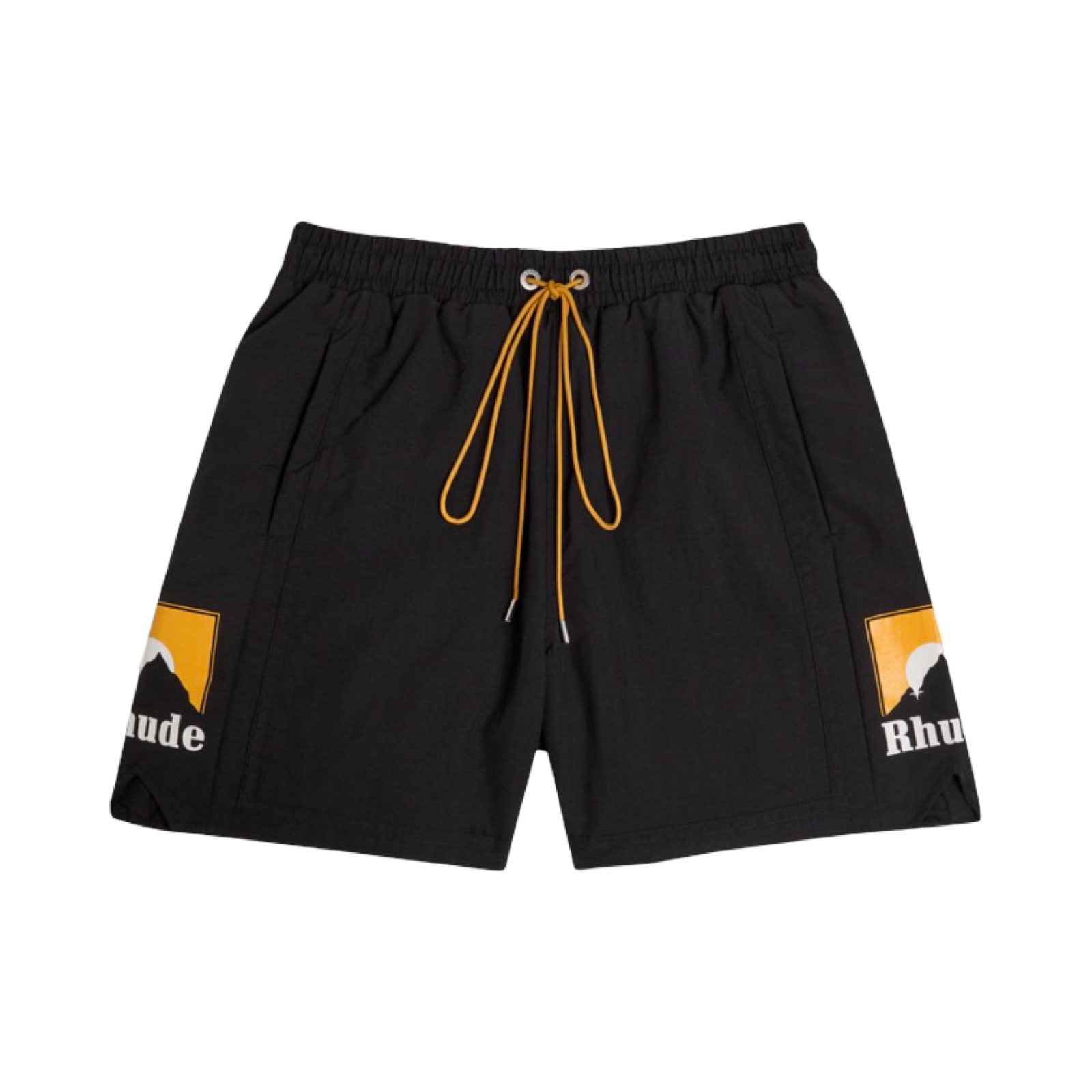 RHUDE MOONLIGHT PRINTED SHELL SHORTS