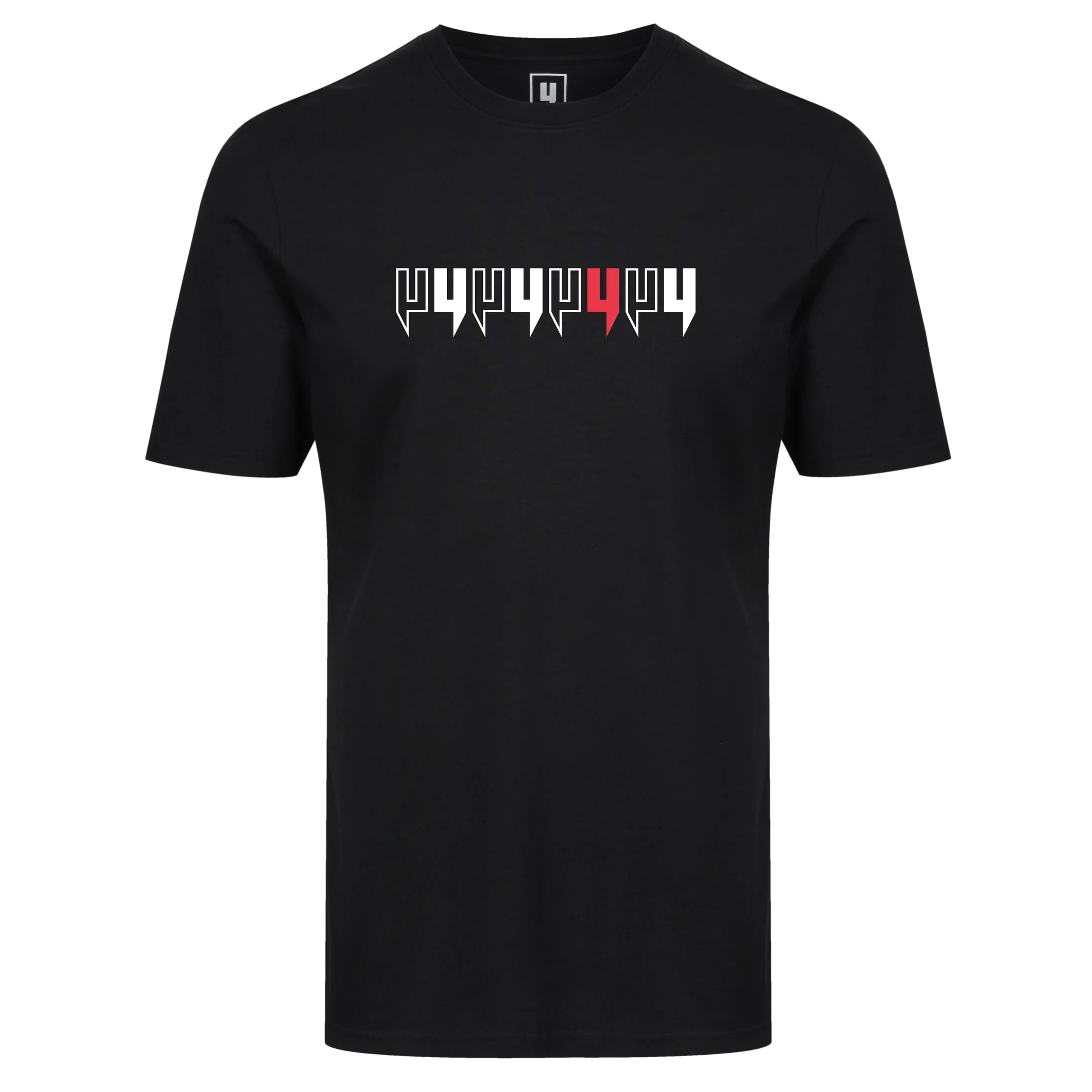 YELIR WORLD EIGHT Y LOGO T-SHIRT BLACK RED