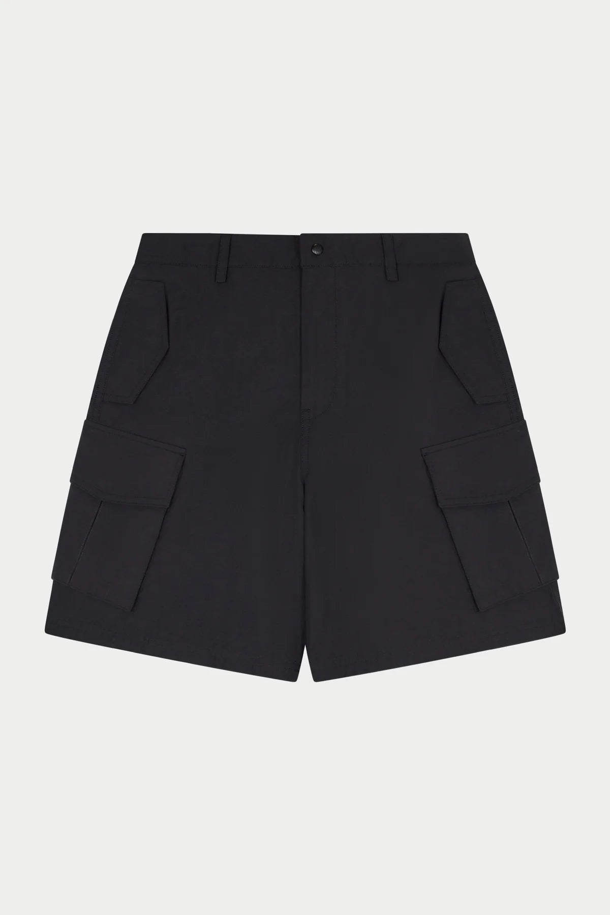 THE COUTURE CLUB TECHNICAL CARGO SHORT - BLACK
