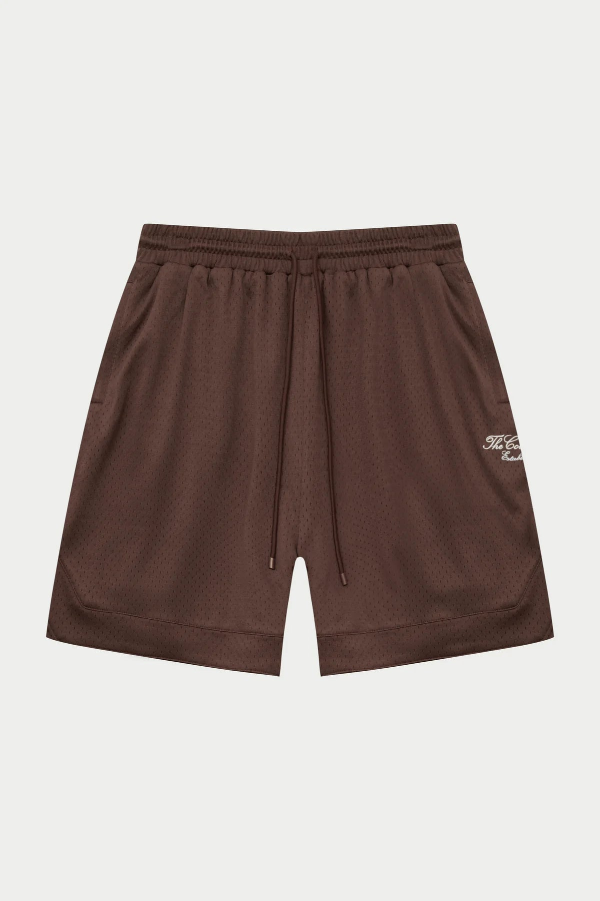 THE COUTURE CLUB AIRTEX SHORT - BROWN