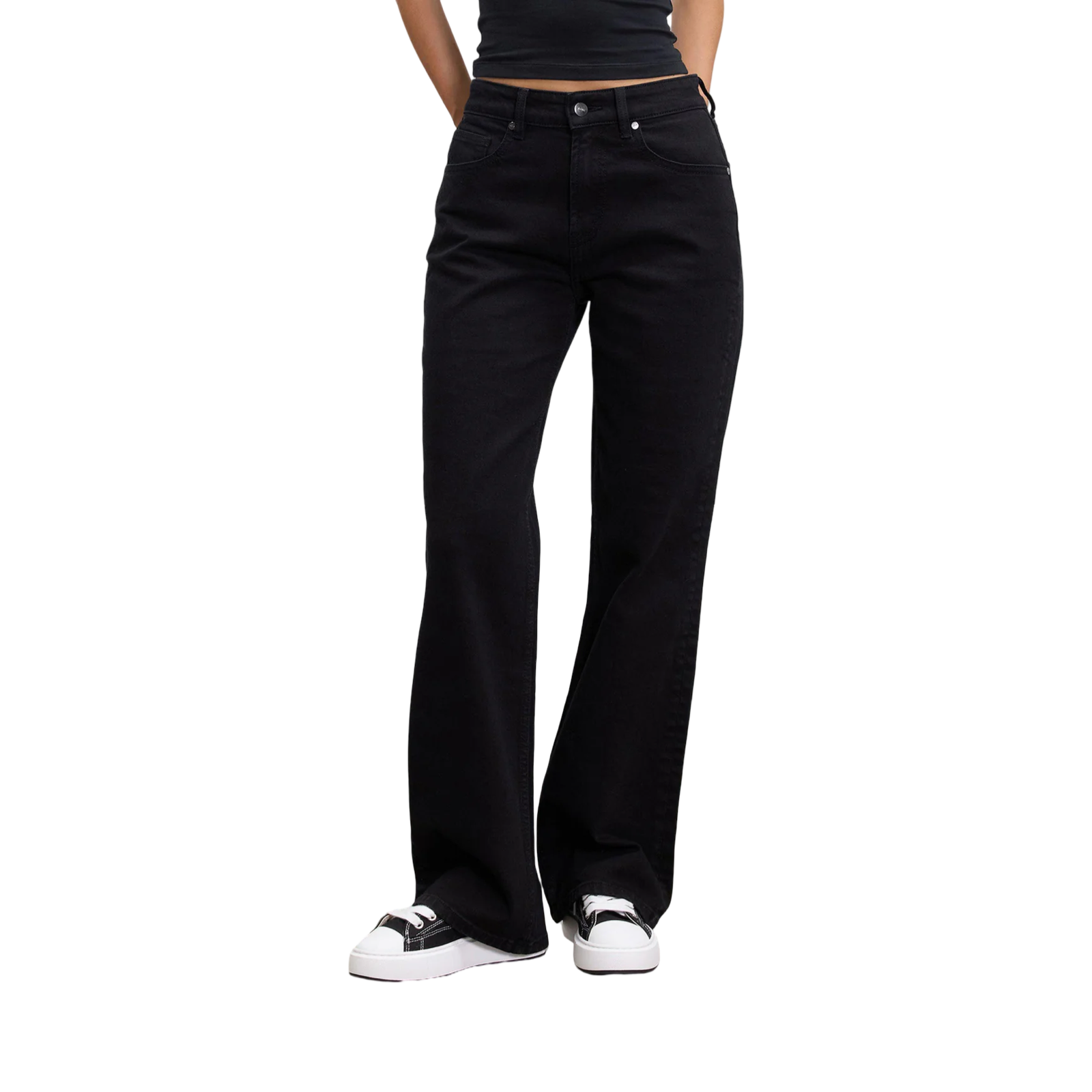 ARNE STRAIGHT DENIM JEANS BLACK