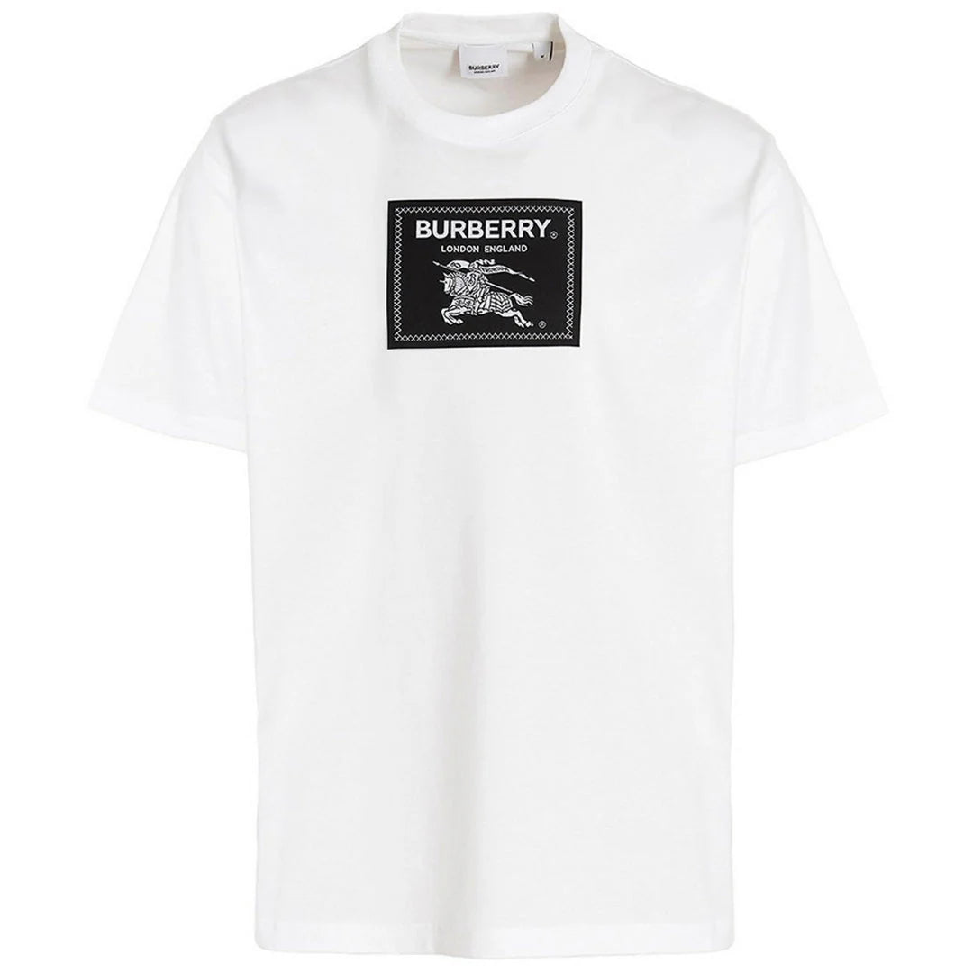BURBERRY BOX LOGO WHITE T SHIRT