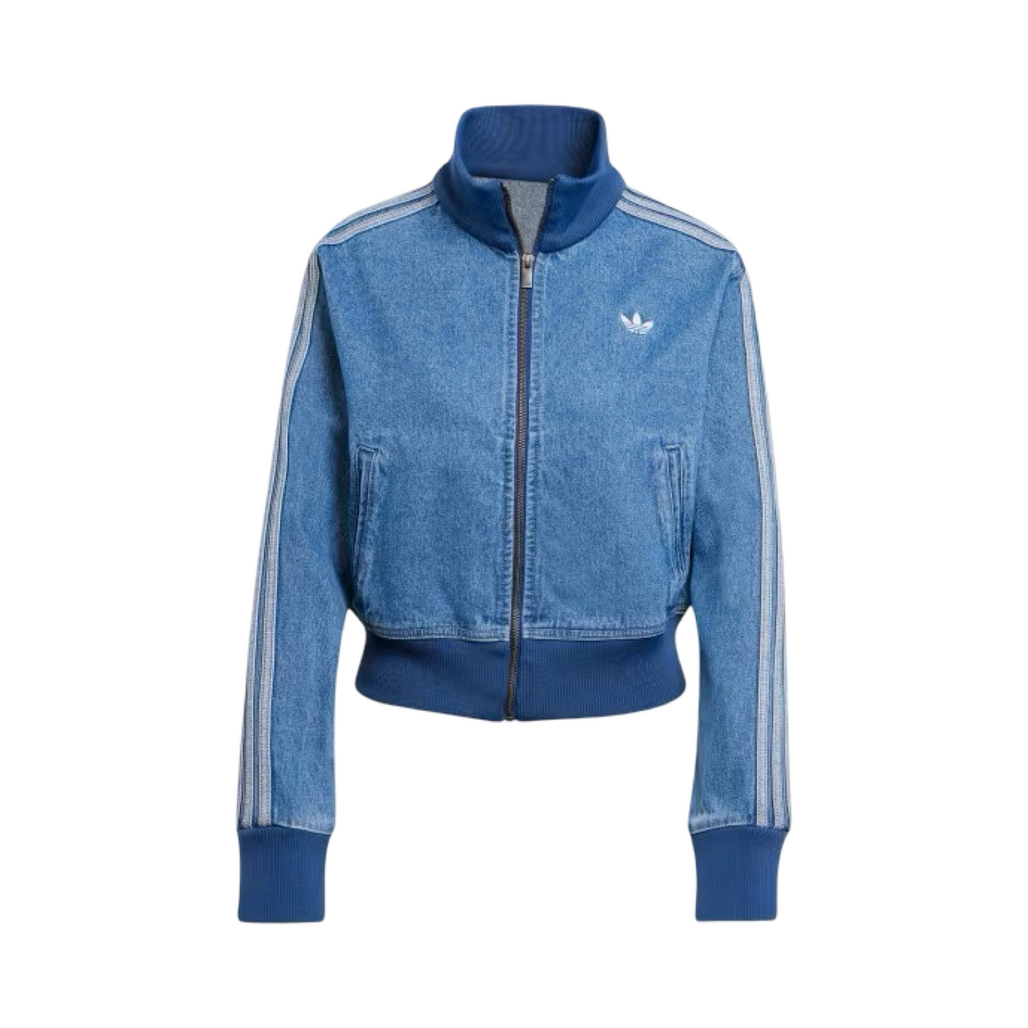 ADIDAS ORIGINALS DENIM FIREBIRD TRACK TOP