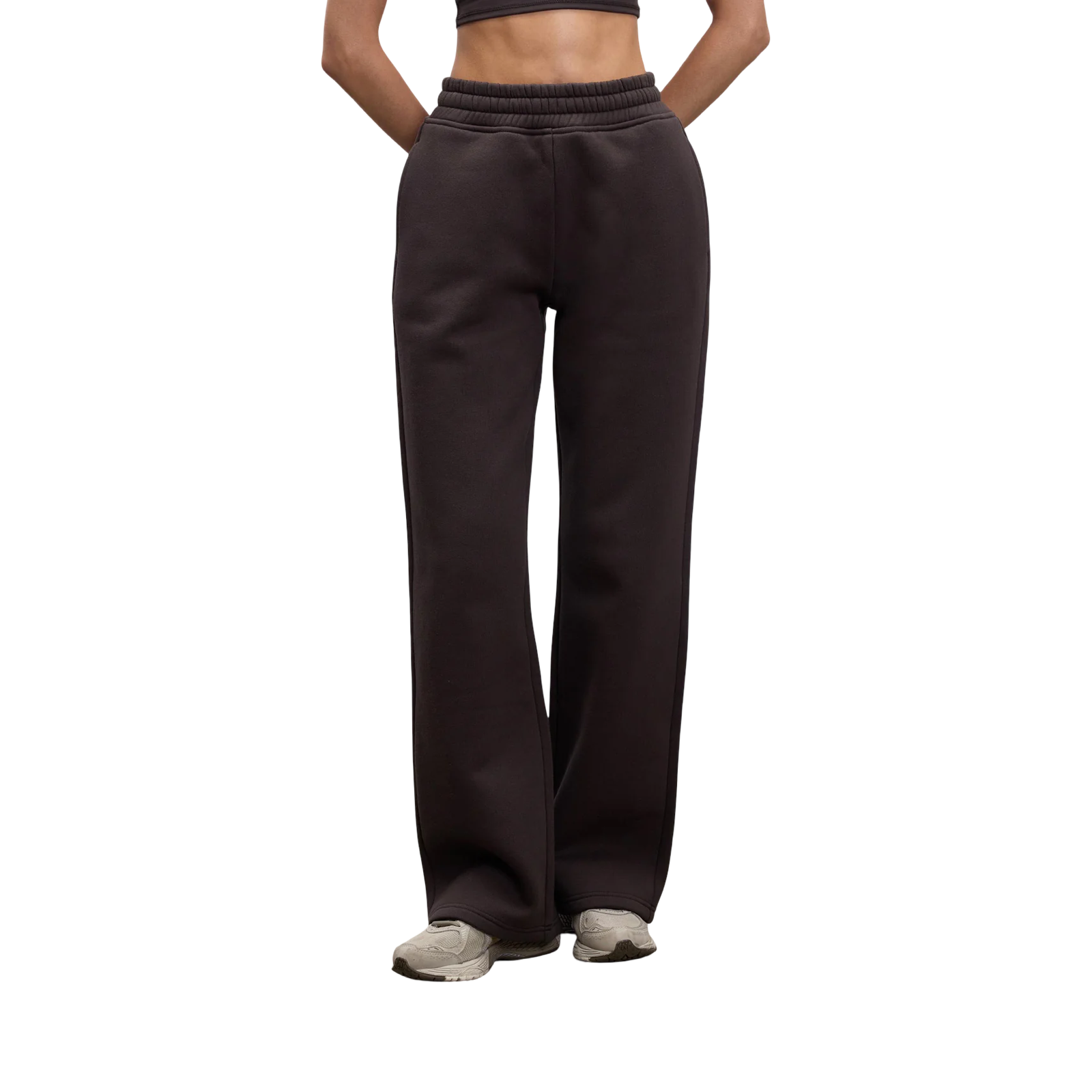 ARNE RELAXED STRAIGHT LEG JOGGER BROWN