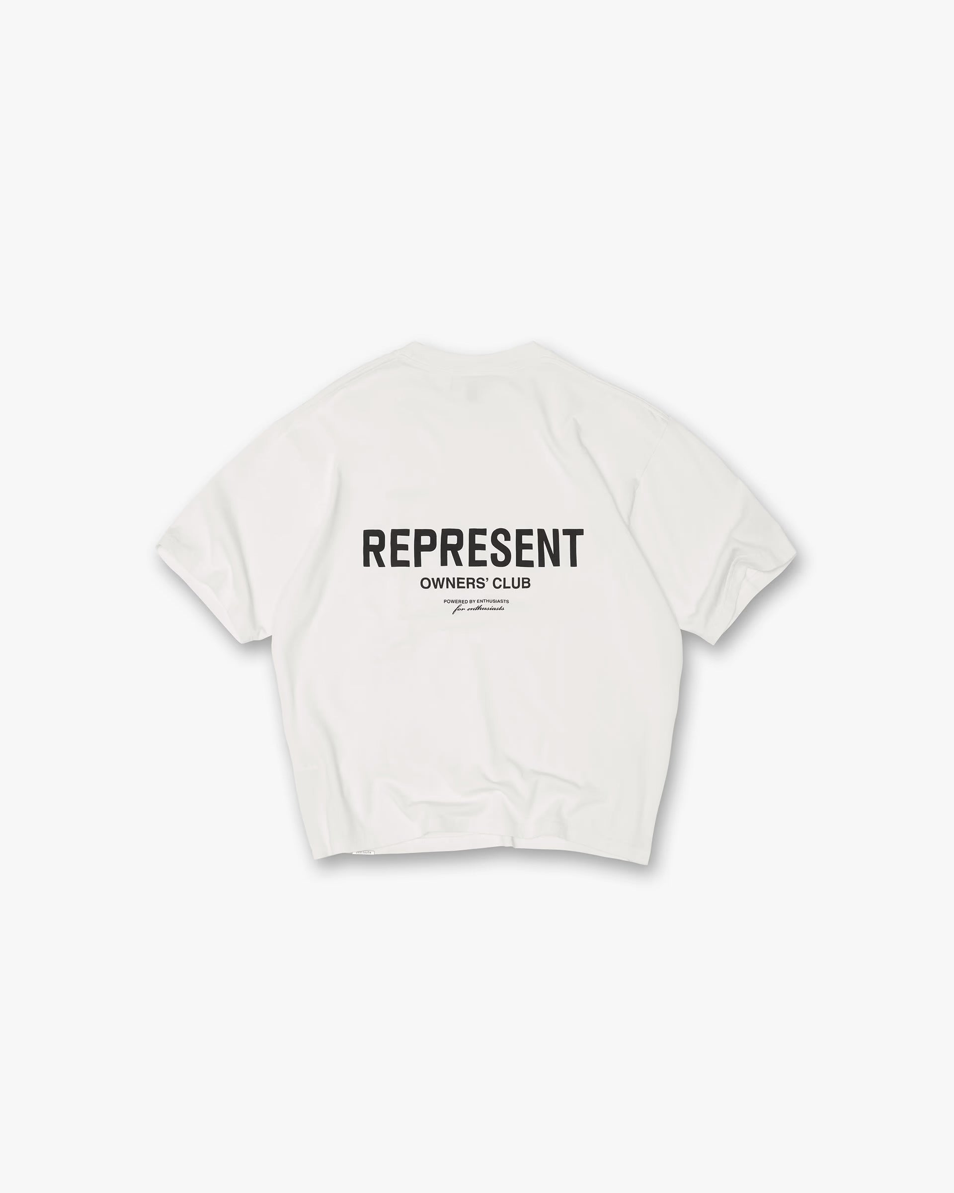 REPRESENT OWNERS CLUB T-SHIRT - FLAT WHITE