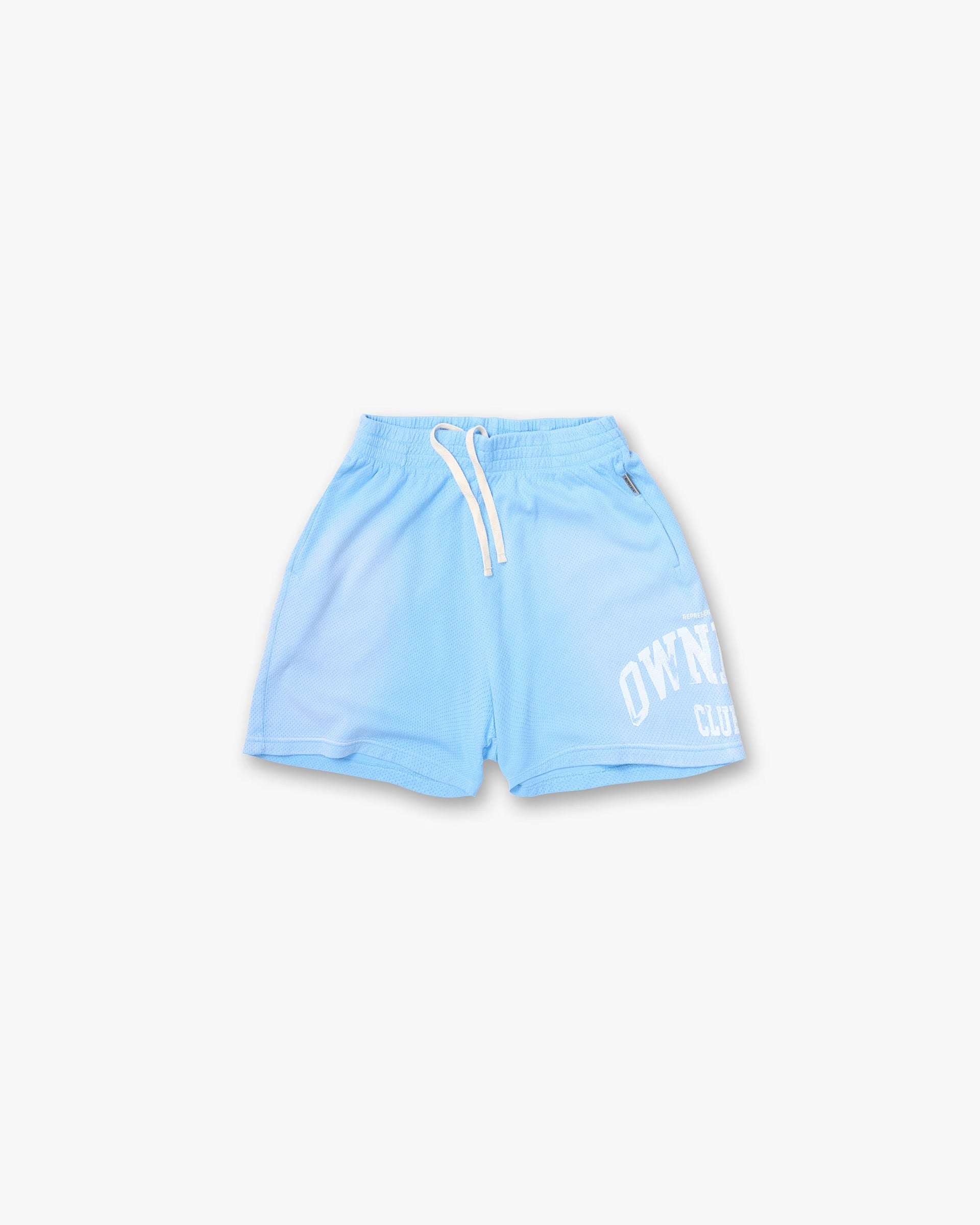 REPRESENT OWNERS CLUB MESH SHORT - SKY BLUE