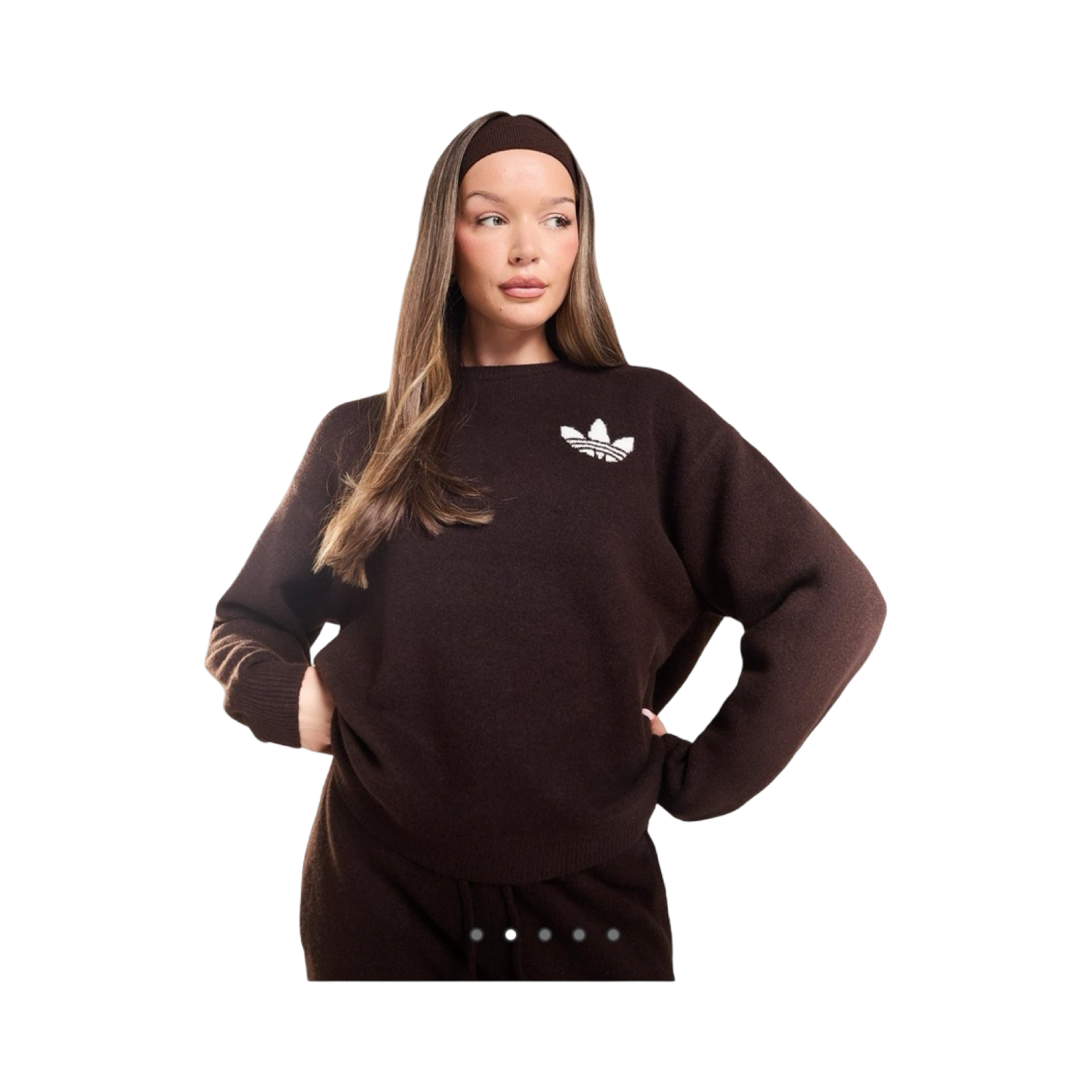 ADIDAS ORIGINALS TREFOIL KNIT CREW