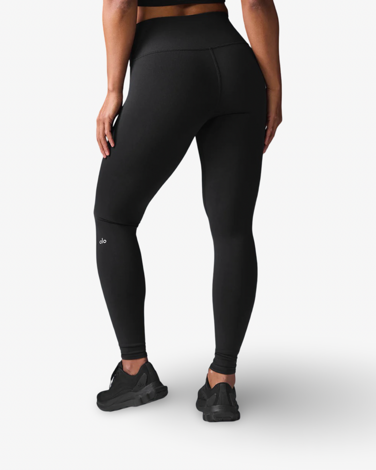 ALO AIRBRUSH LEGGING IN BLACK