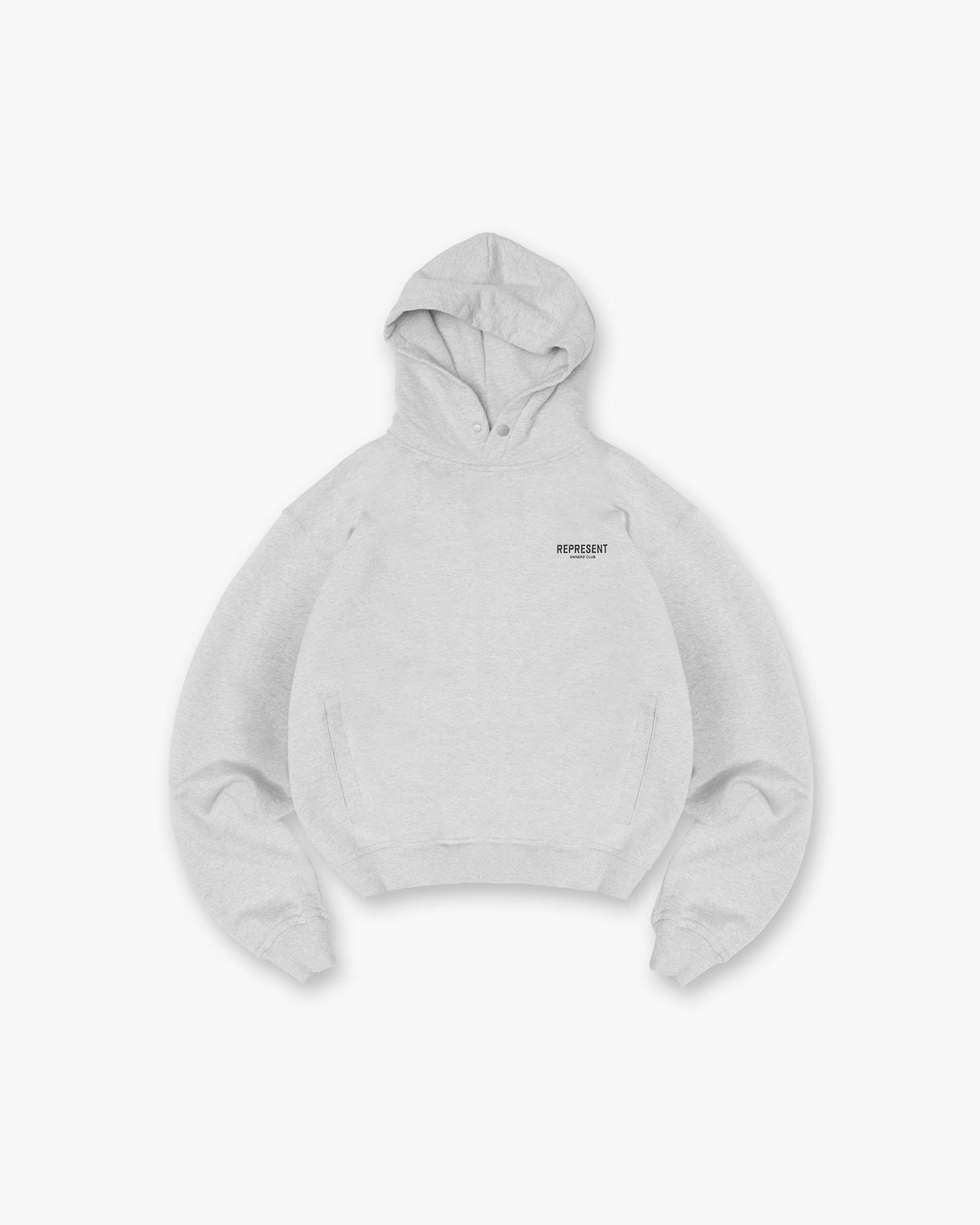 REPRESENT OWNERS CLUB HOODIE - ASH GREY