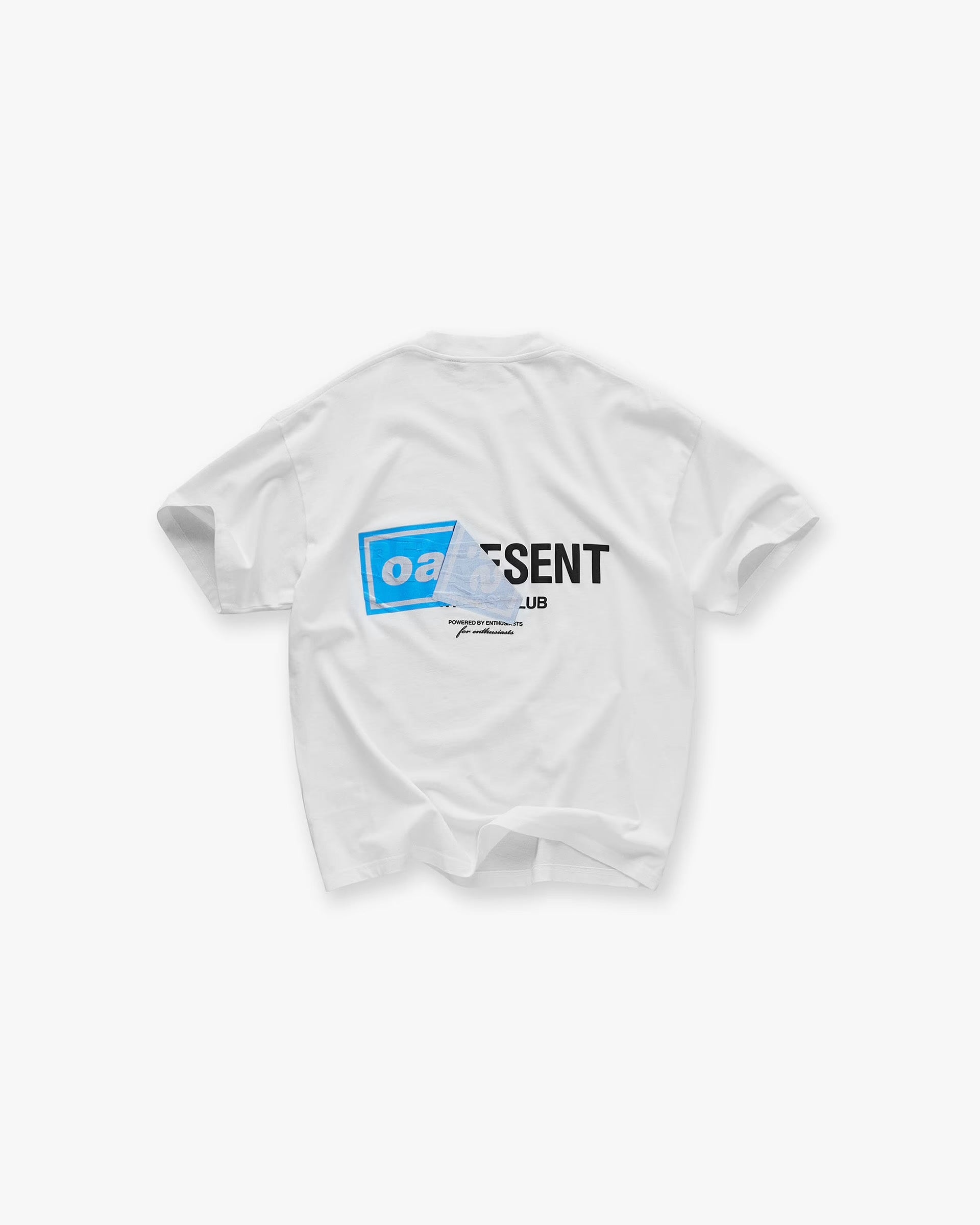 REPRESENT x OASIS OWNERS CLUB T-SHIRT - FLAT WHITE