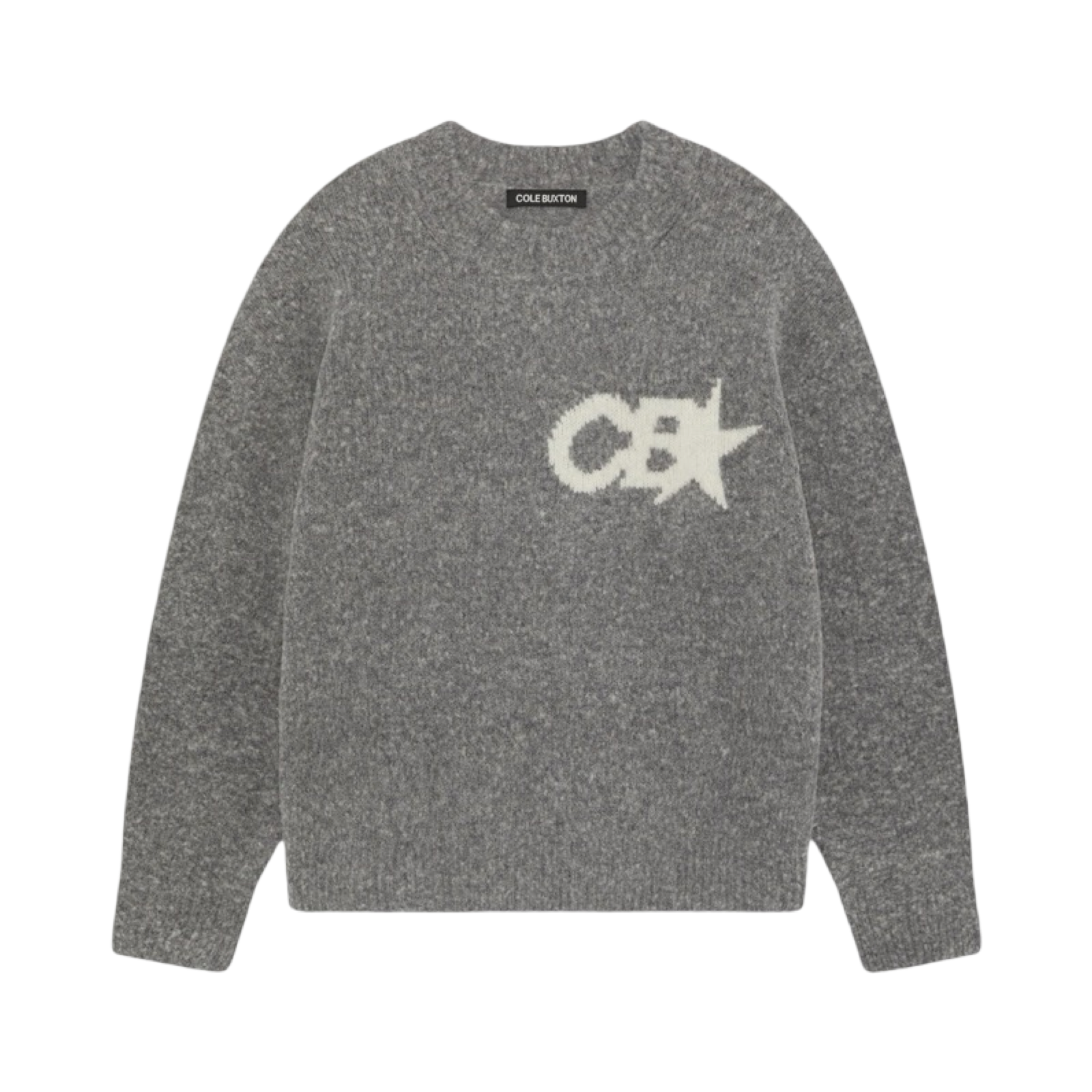 COLE BUXTON CB STAR KNIT SWEATER