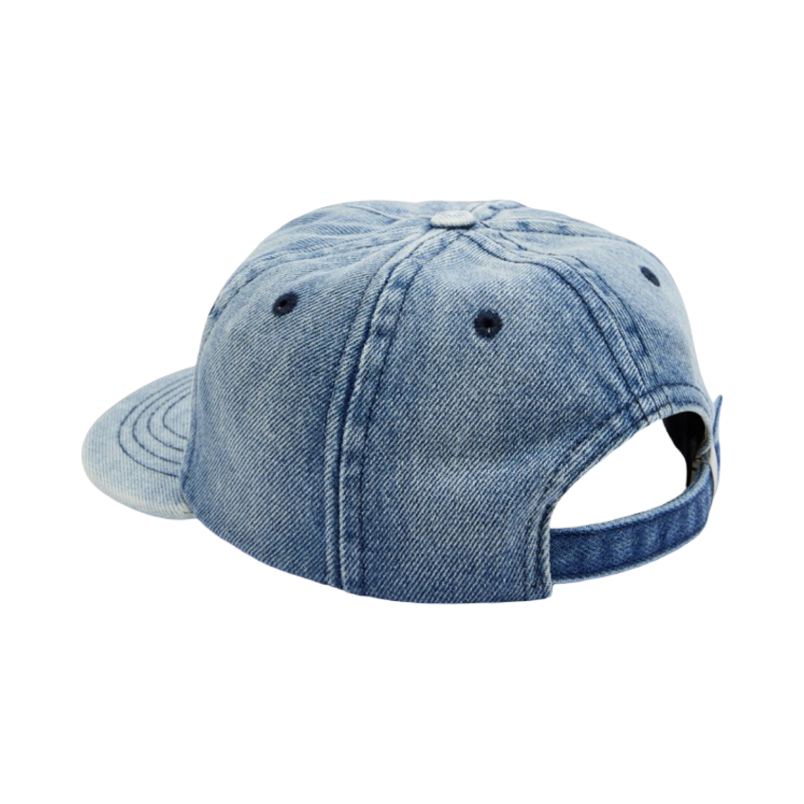 RHUDE LOGO-EMBROIDERED DENIM CAP