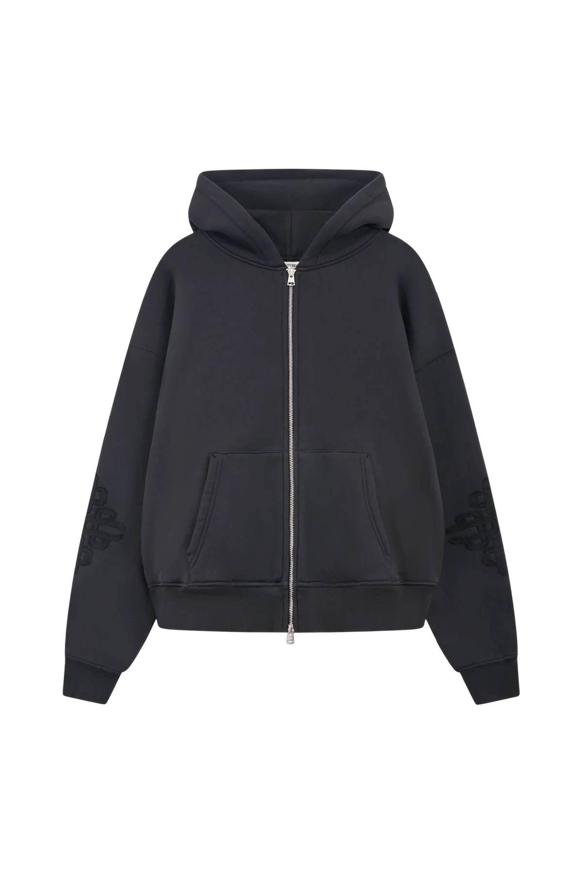 THE COUTURE CLUB EMBLEM ZIP HOODIE