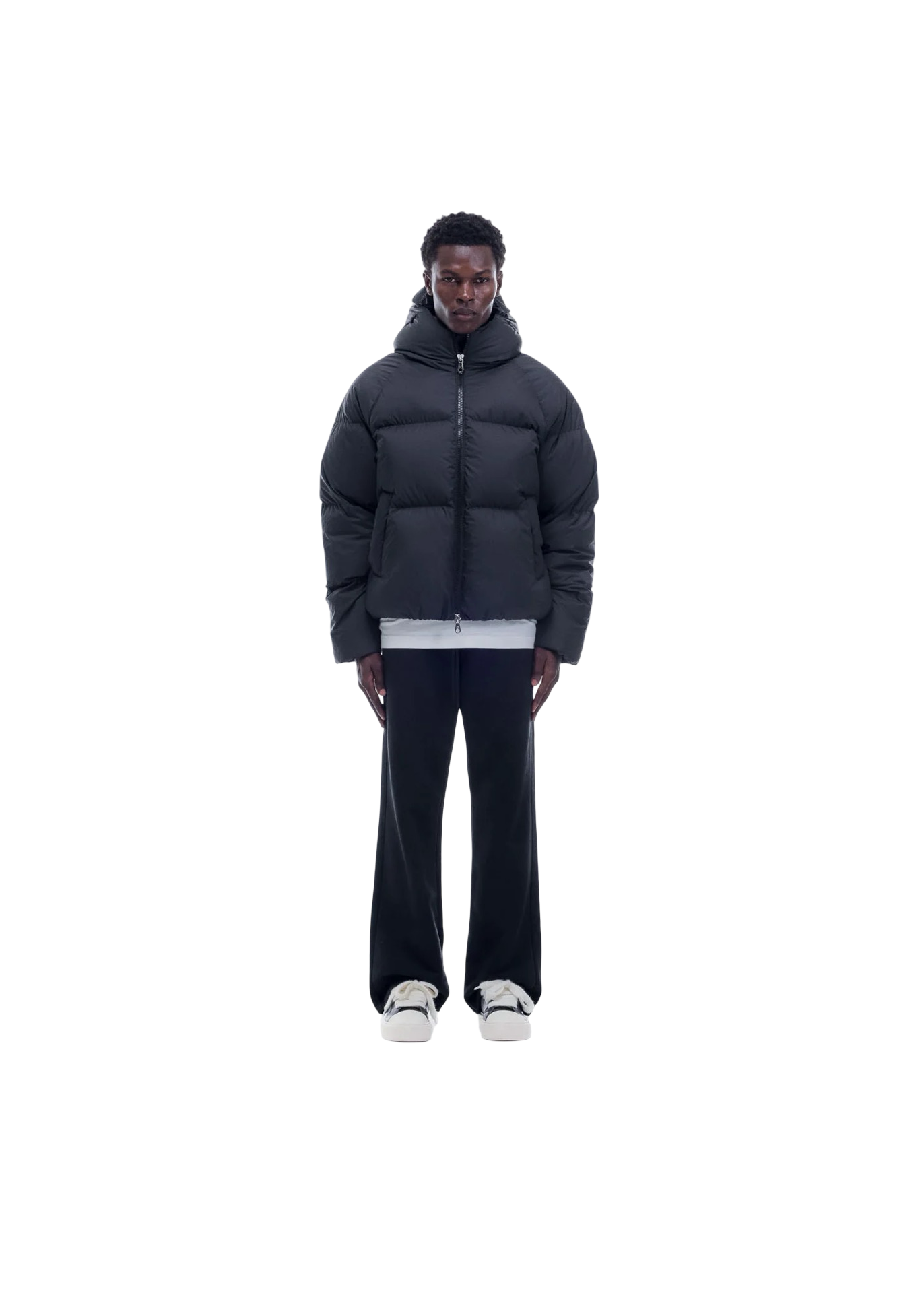 COLE BUXTON HOODED DOWN JACKET