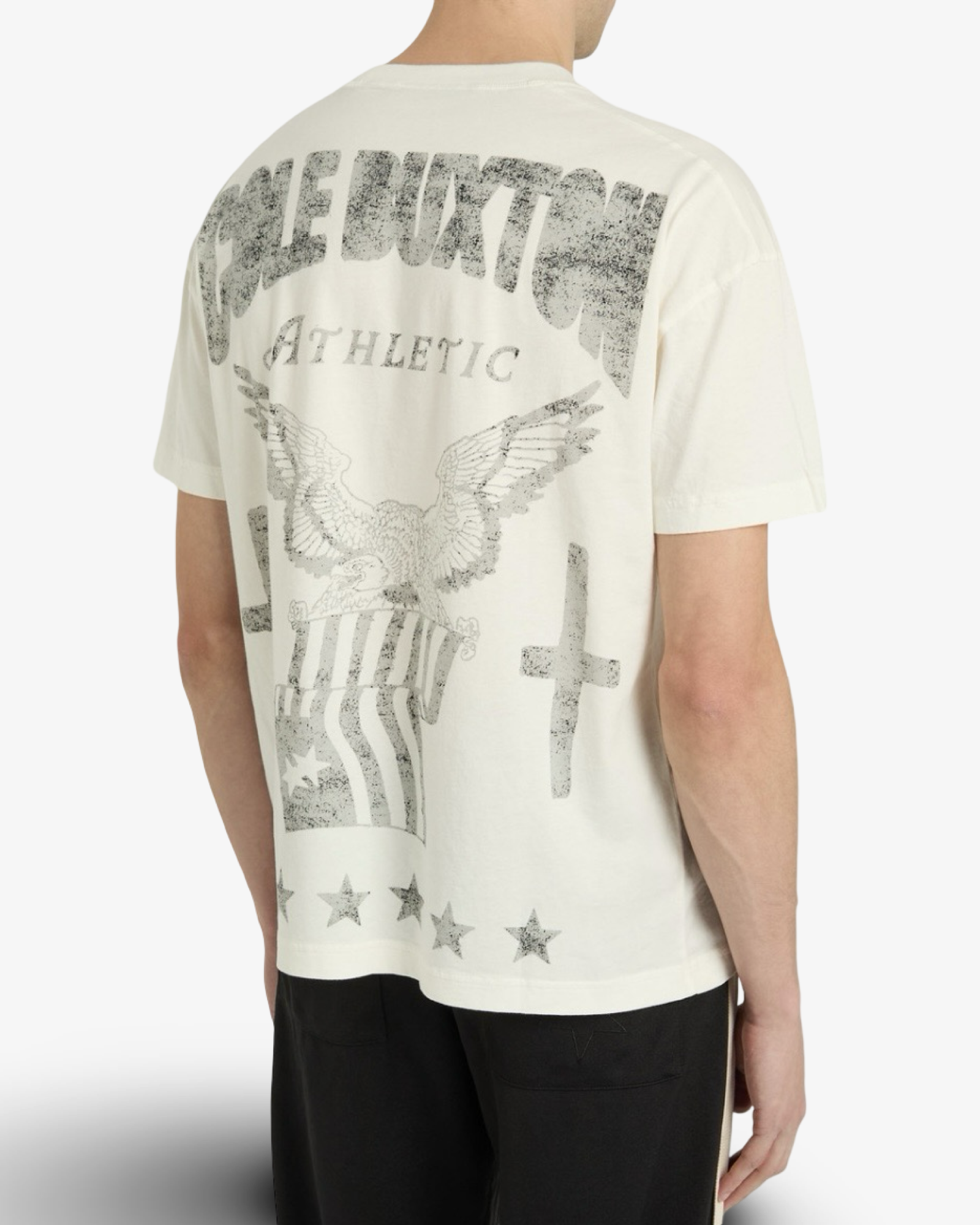 COLE BUXTON PATRIOT T-SHIRT - WHITE