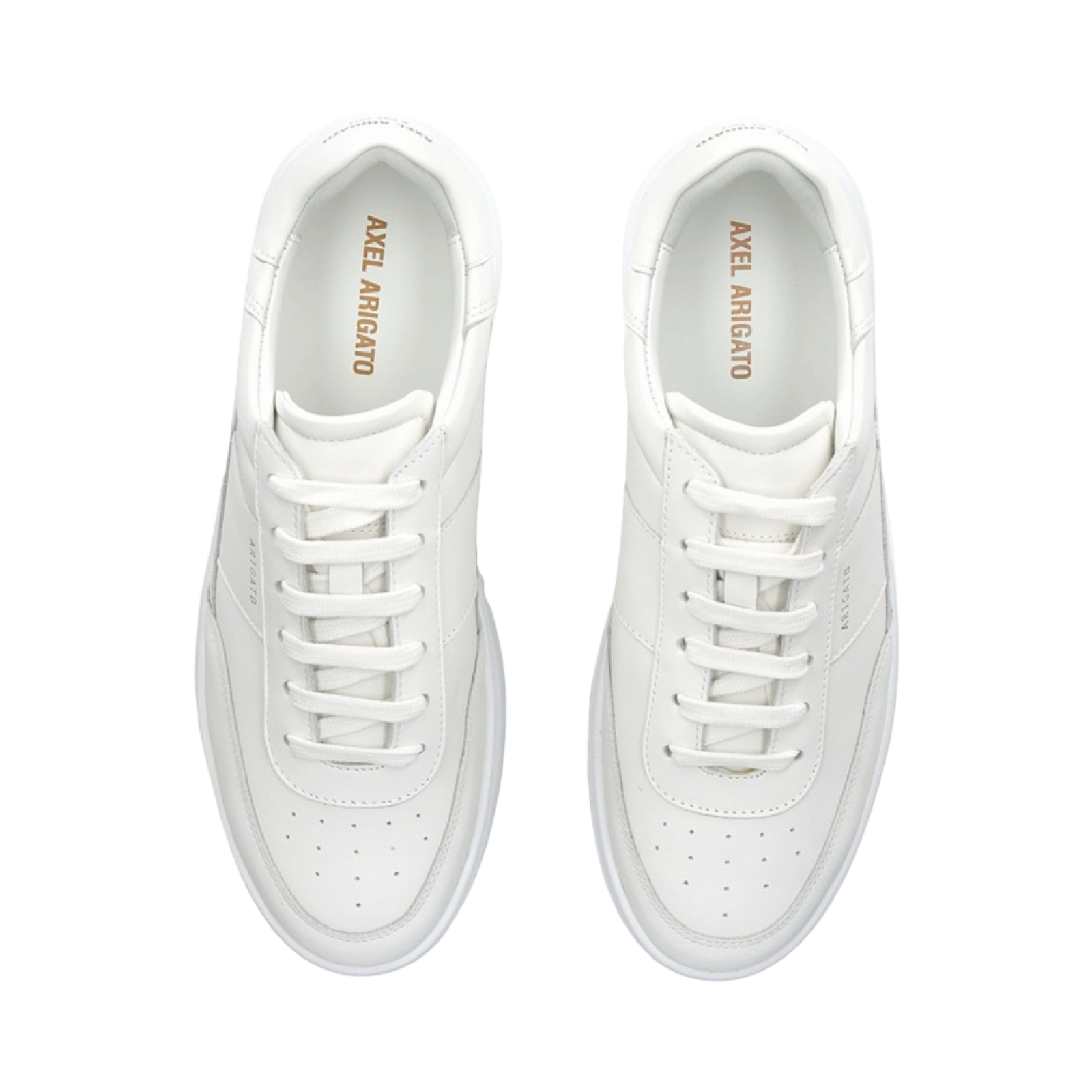 AXEL ARIGATO VINTAGE ORBIT LEATHER LOW-TOP TRAINERS