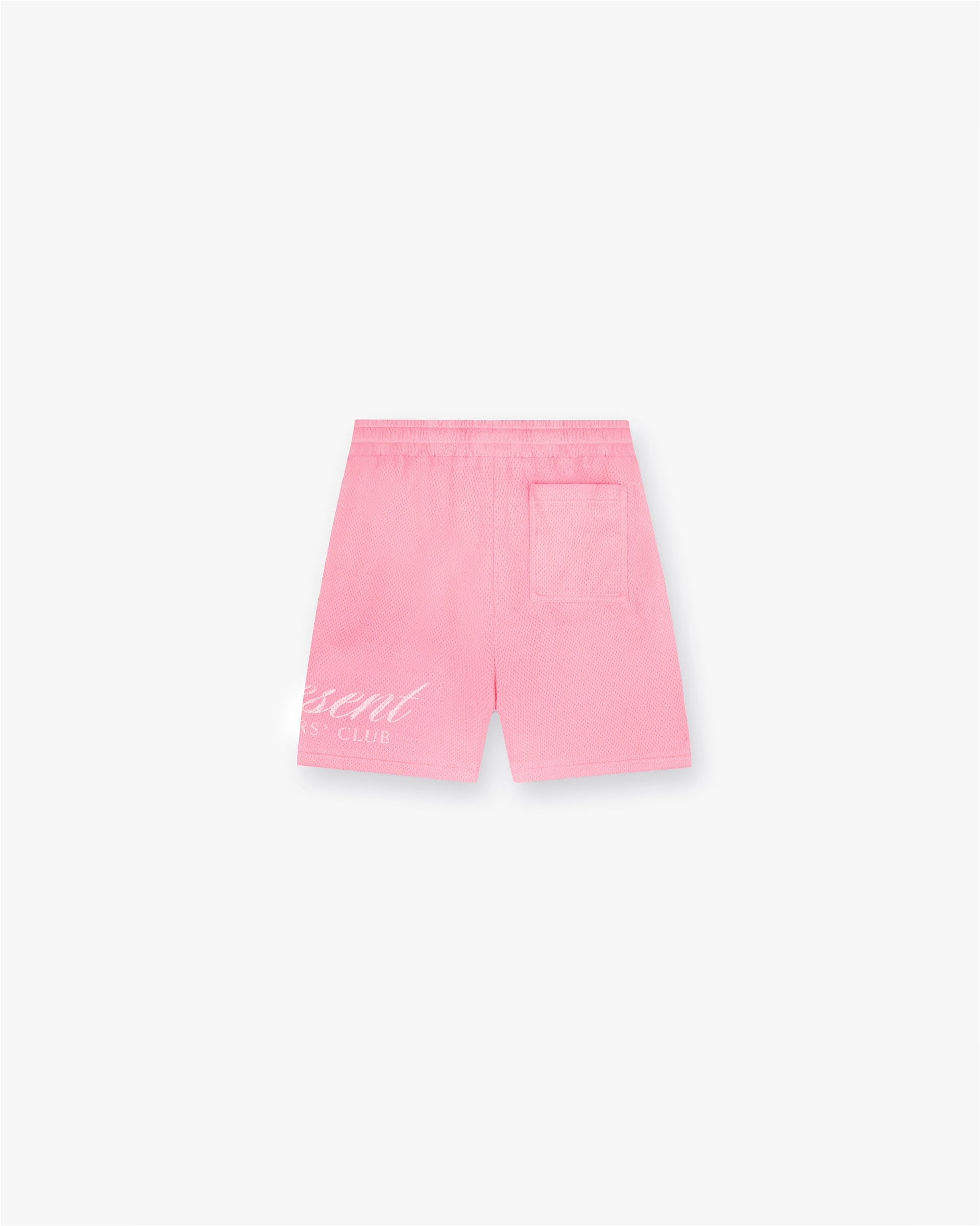 REPRESENT OWNERS CLUB SCRIPT MESH SHORT - PINK