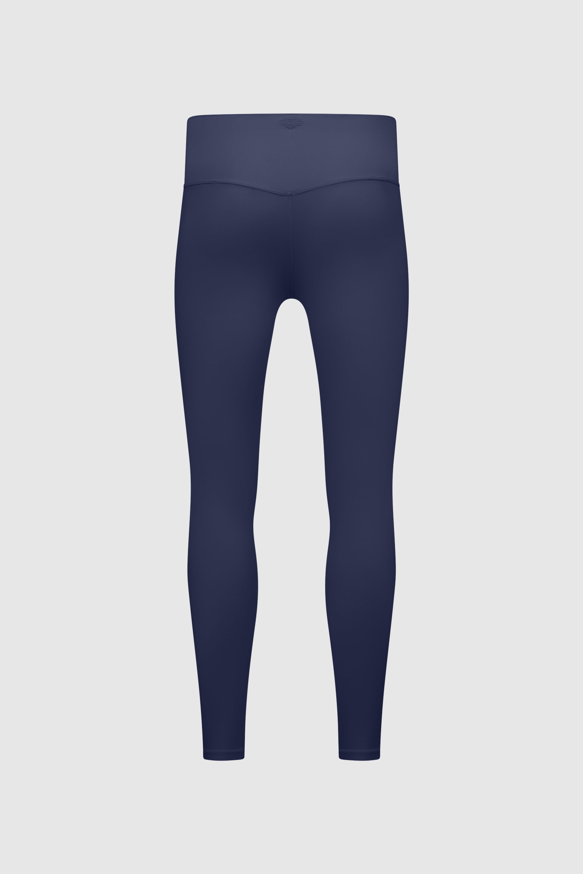 SCULPTING STRETCH CROSSOVER WAISTBAND LEGGINGS - DARK NAVY
