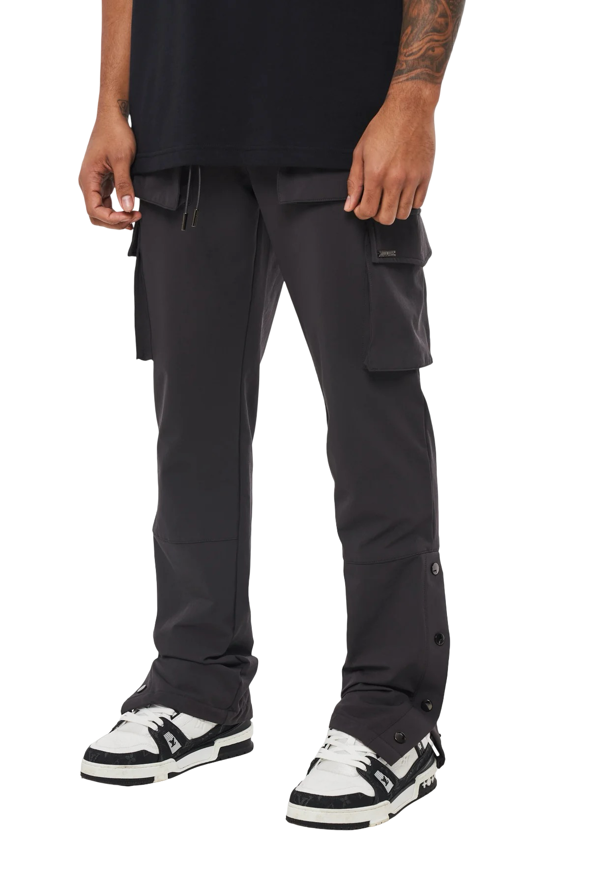 THE COUTURE CLUB STRETCH CARGO TROUSER