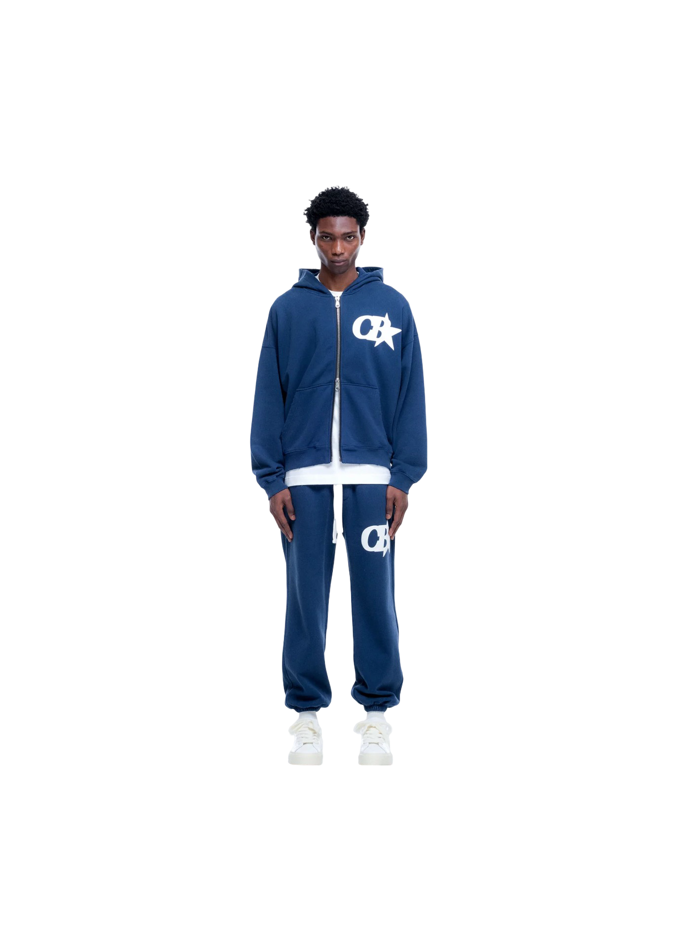 COLE BUXTON CB STAR ZIP HOODIE