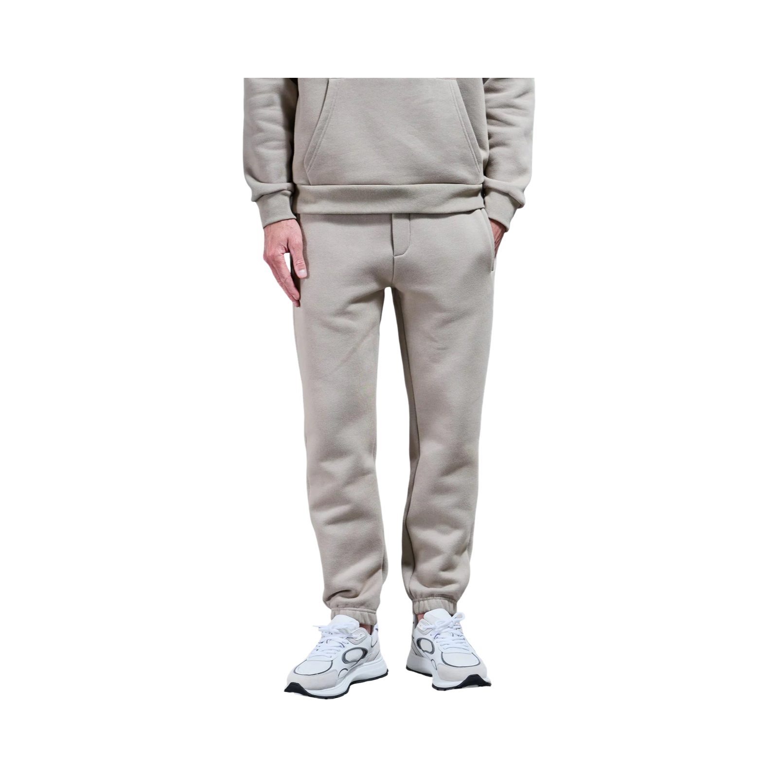 ARNE RELAXED FIT JOGGER STONE
