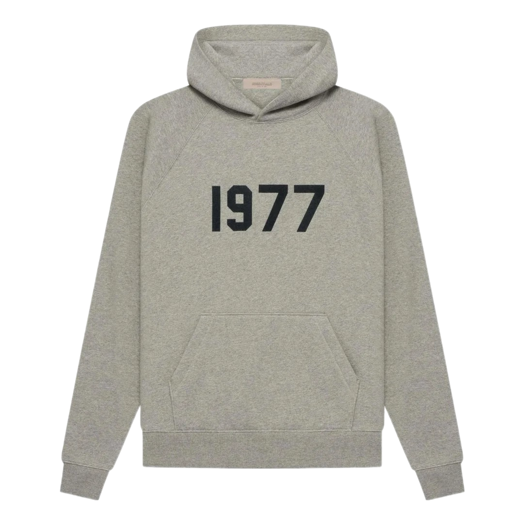 ESSENTIALS 1977 HOODIE DARL OATMEAL