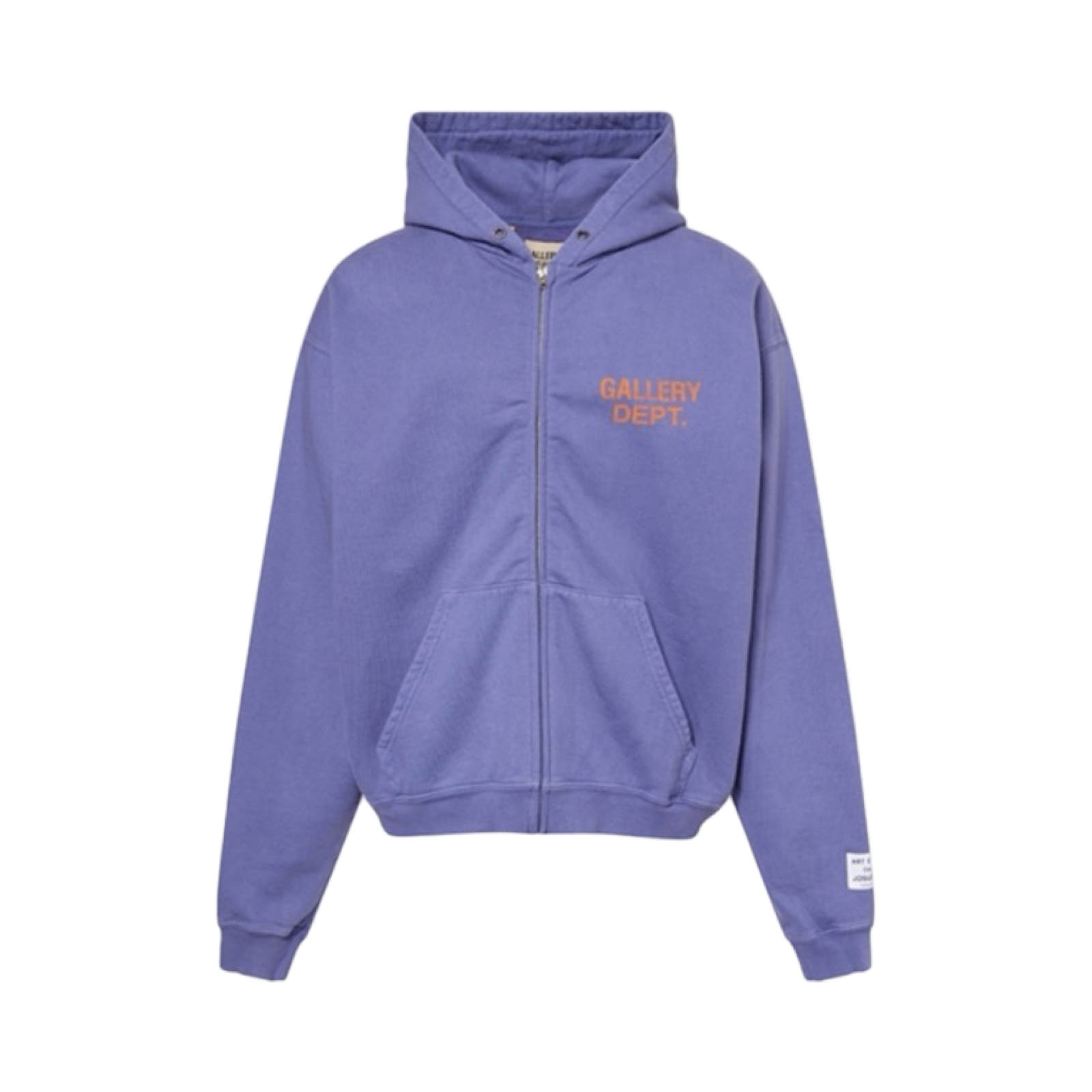 GALLERY DEPT 90'S GD LOGO RELAXED-FIT COTTON-JERSEY HOODIE