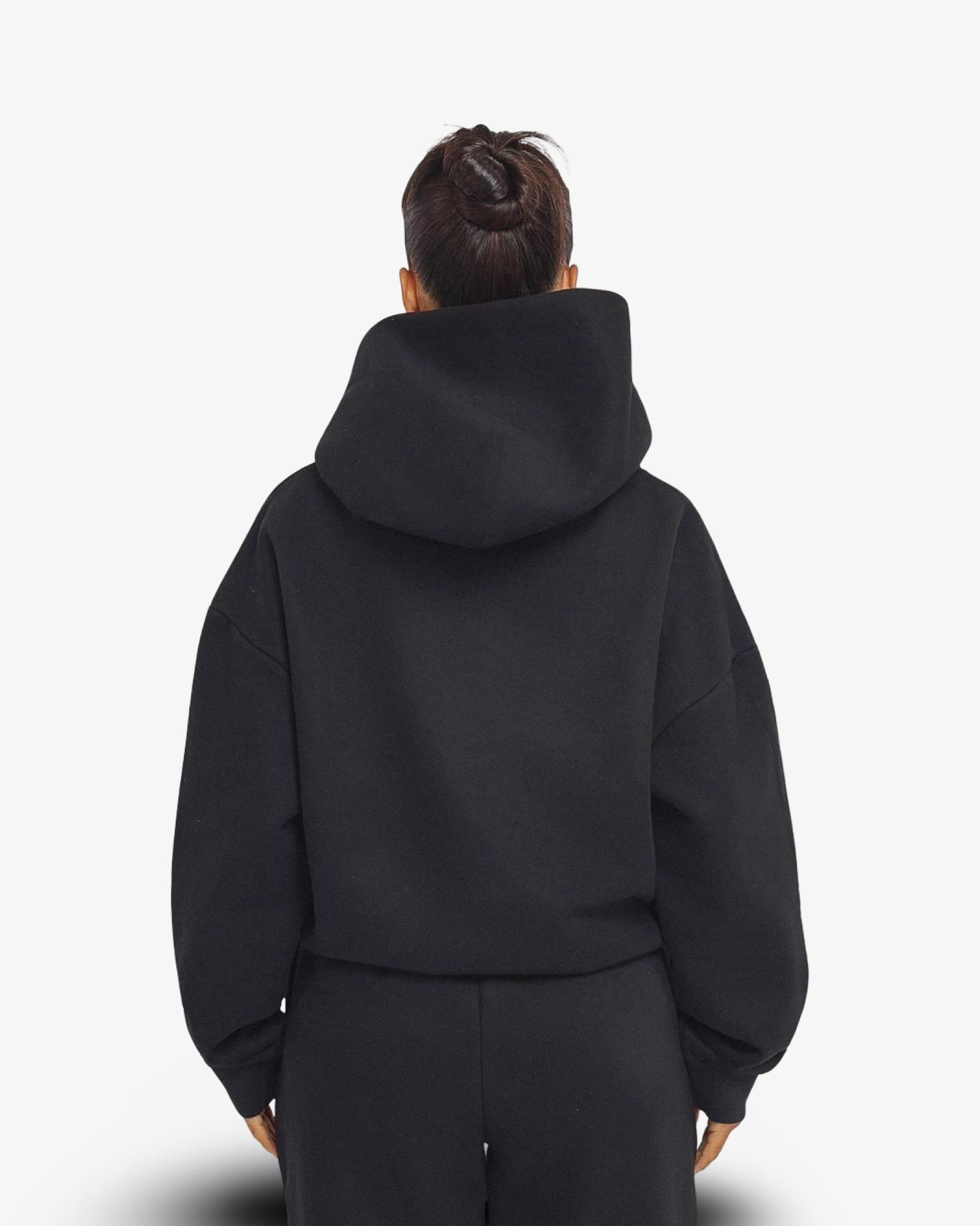 MARS THE LABEL VARSITY HOODIE - BLACK