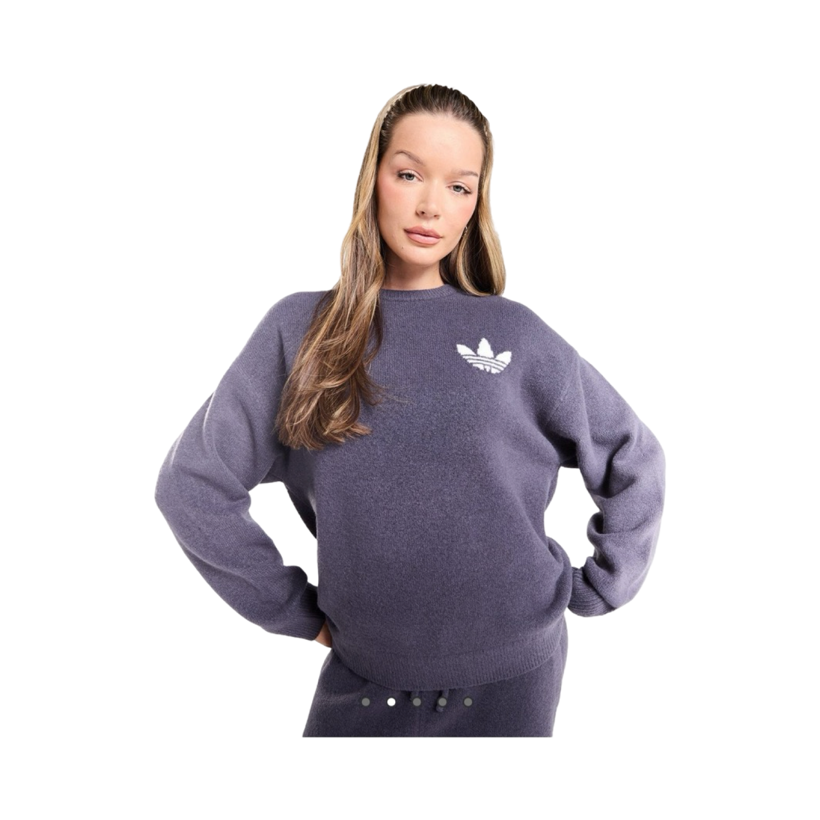 ADIDAS ORIGINALS TREFOIL KNIT CREW