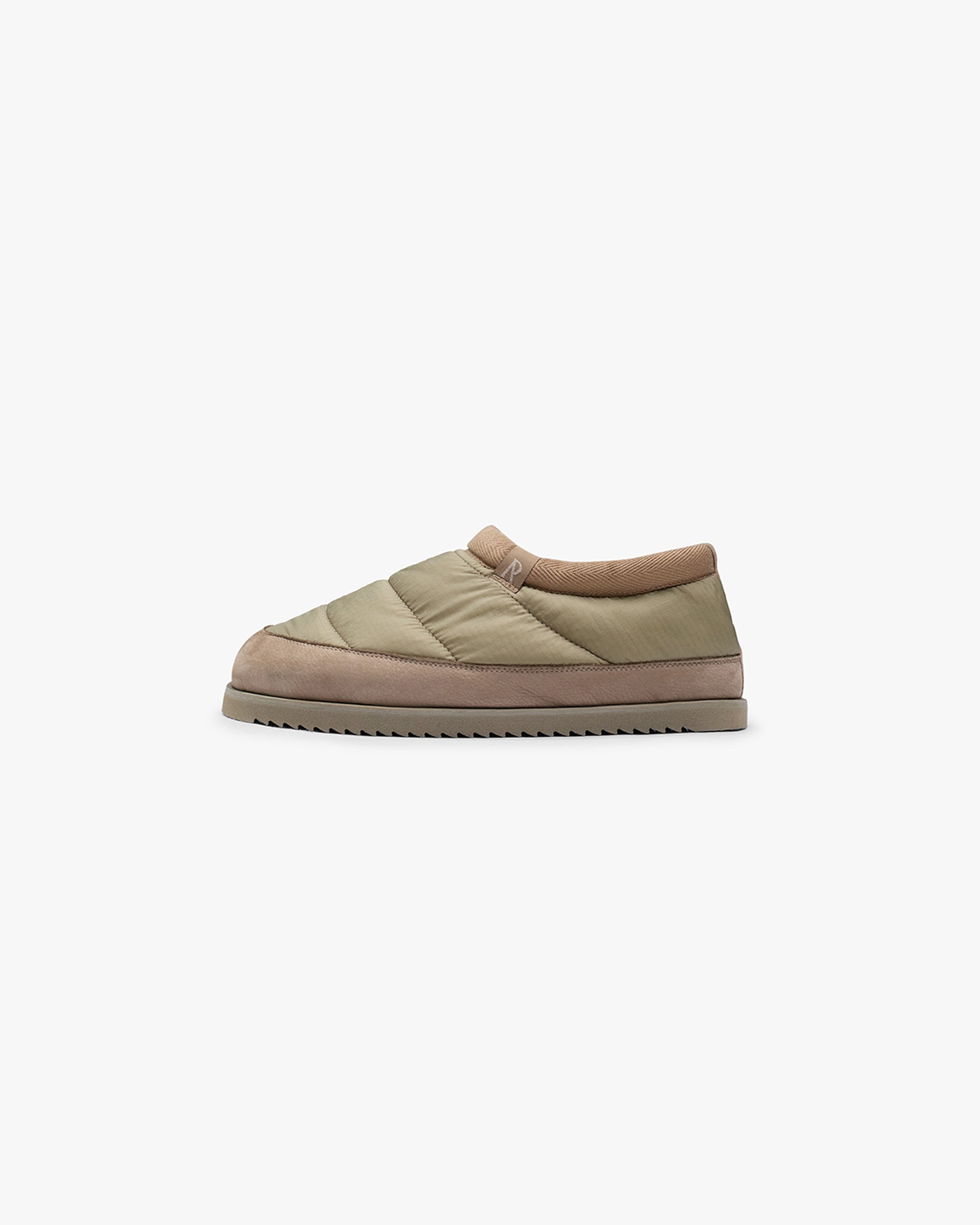 WINTER MULE NYLON - TAUPE