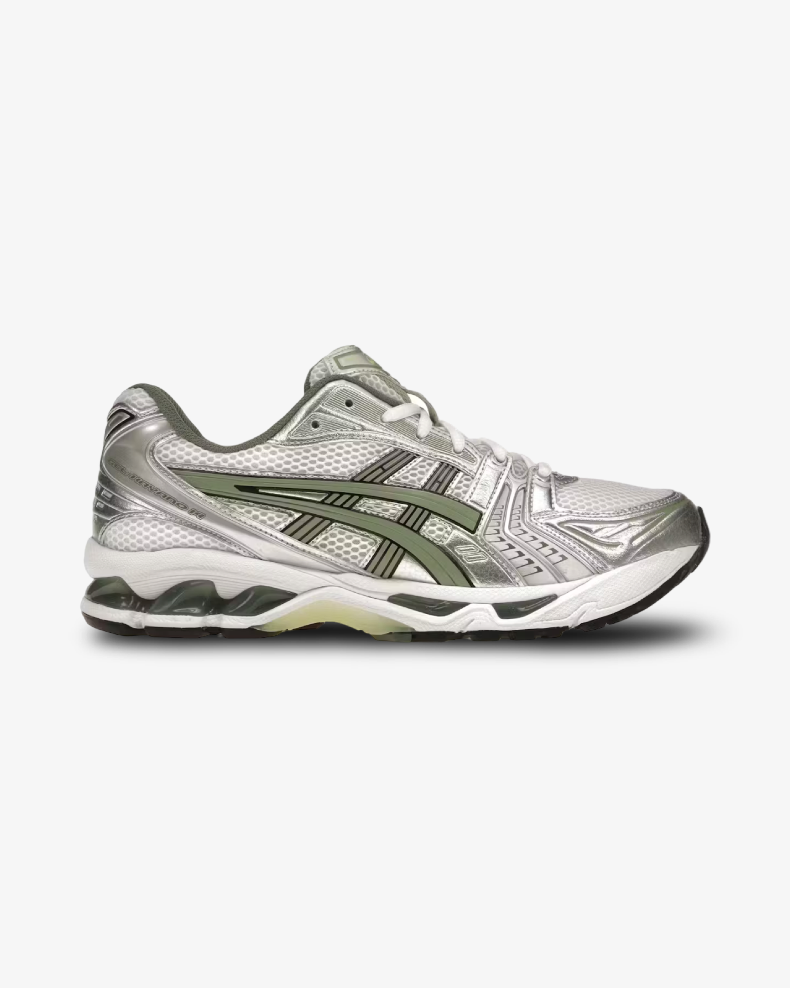 ASICS GEL KAYANO 14 WHITE PURE SILVER SLATE GREY SAGE