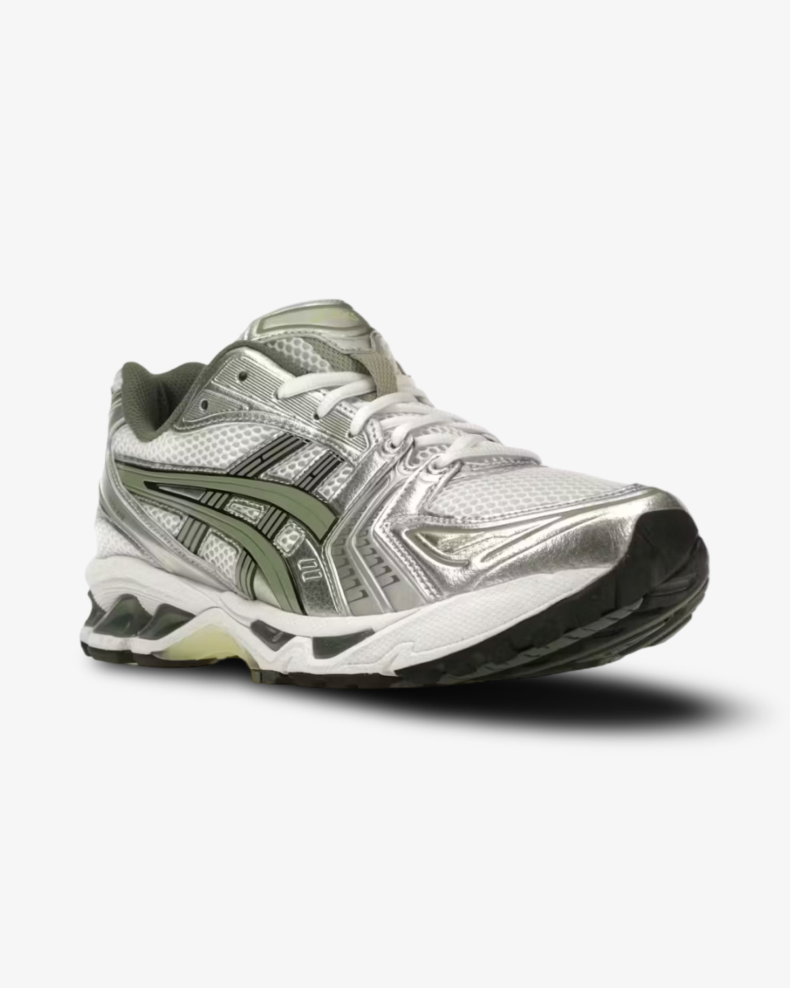 ASICS GEL KAYANO 14 WHITE PURE SILVER SLATE GREY SAGE