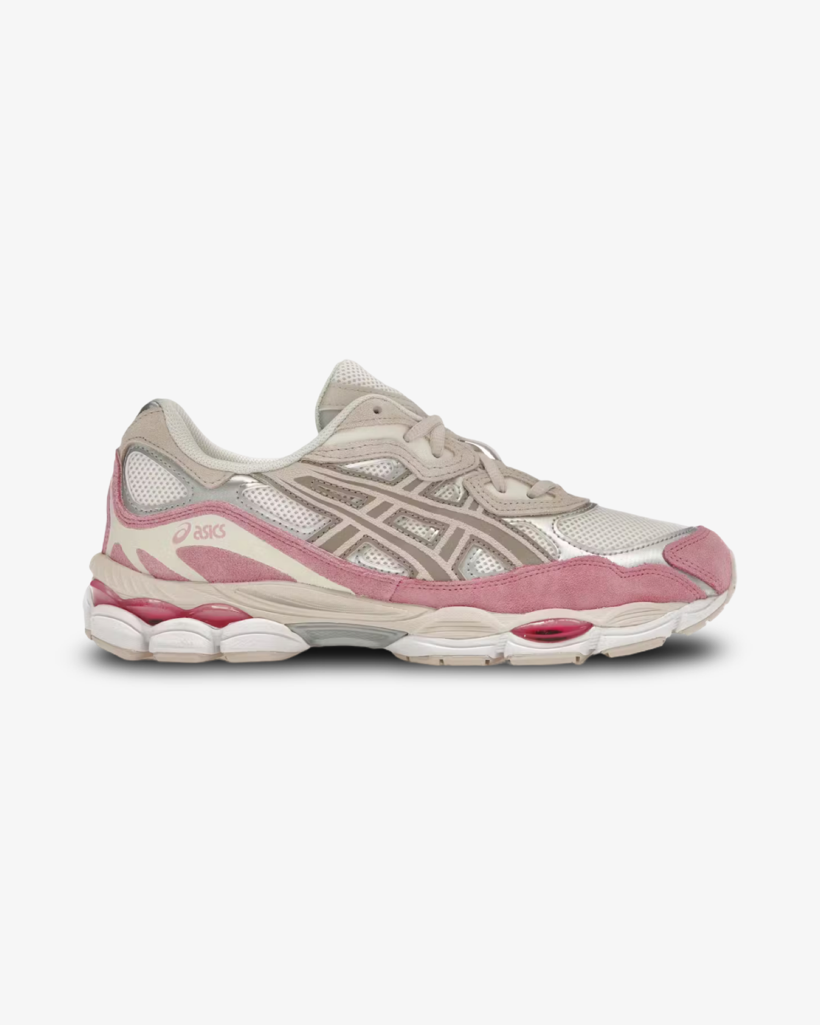 ASICS GEL NYC CREAM MINERAL BEIGE PINK trainer product image