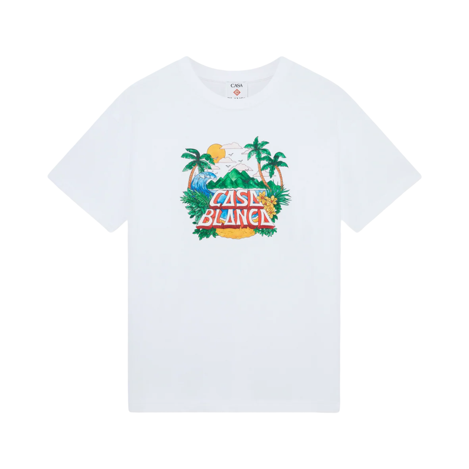 CASABLANCA BEACH WAVE T-SHIRT