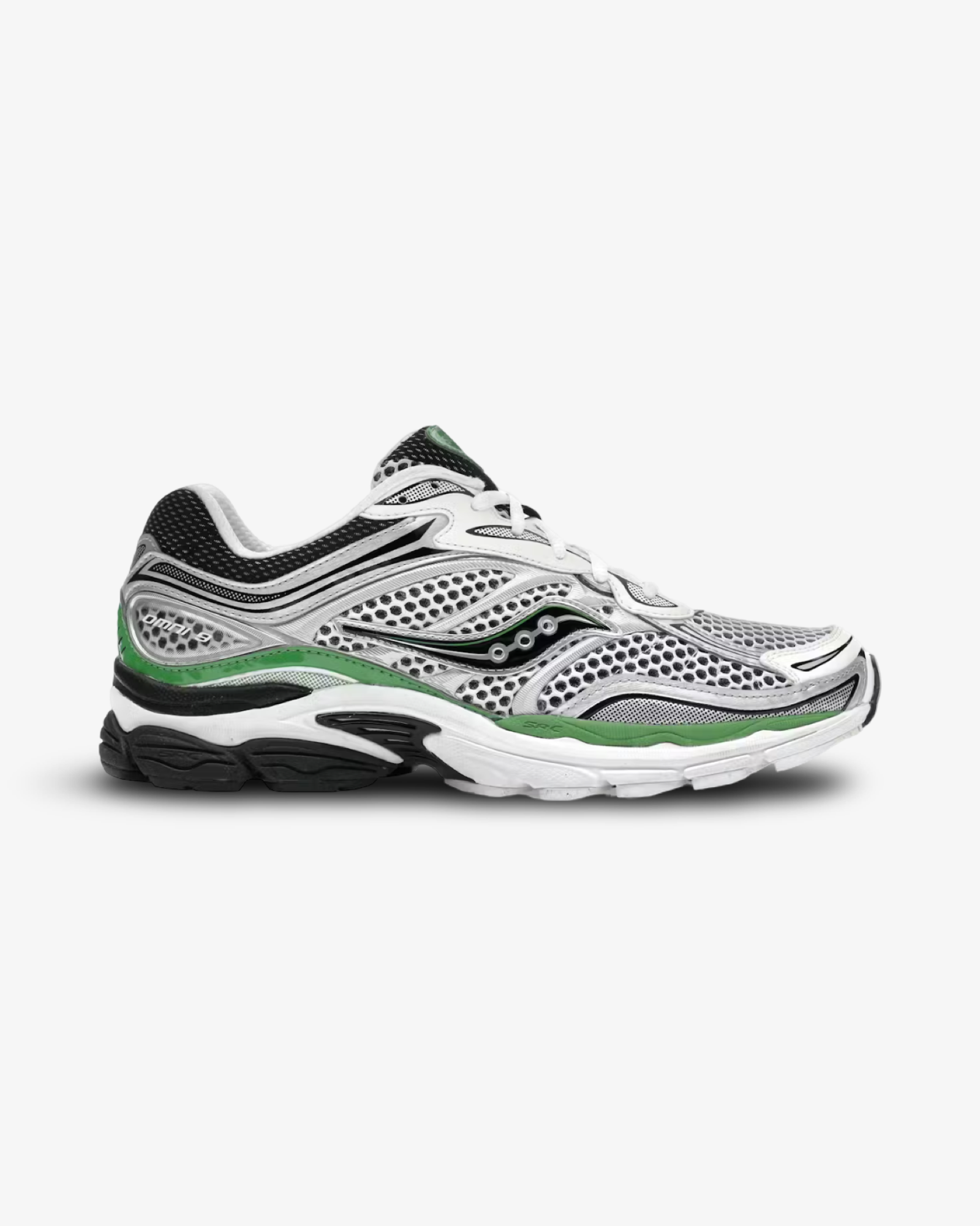 SAUCONY PROGRID OMNI 9 SILVER GREEN trainer product image