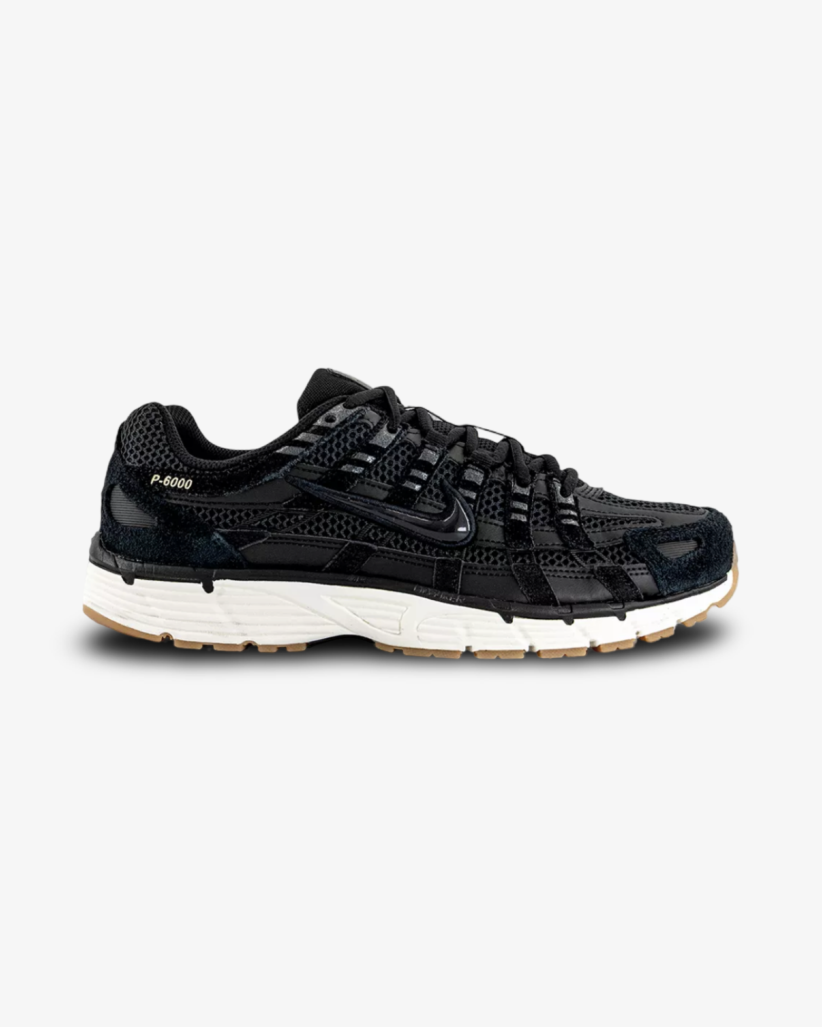 NIKE P-6000 BLACK BLACK METALLIC GOLD GRAIN SAIL trainer product image