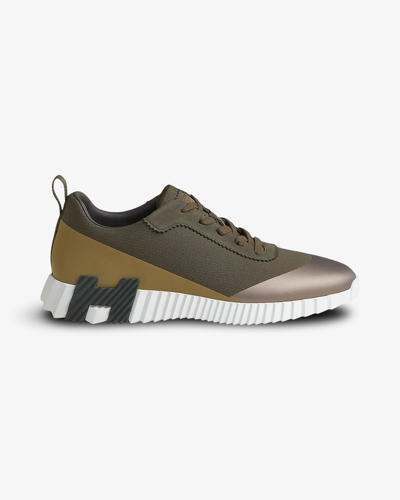 Hermès Paris Bouncing Calf Sneaker Multicolour Forest Green product image