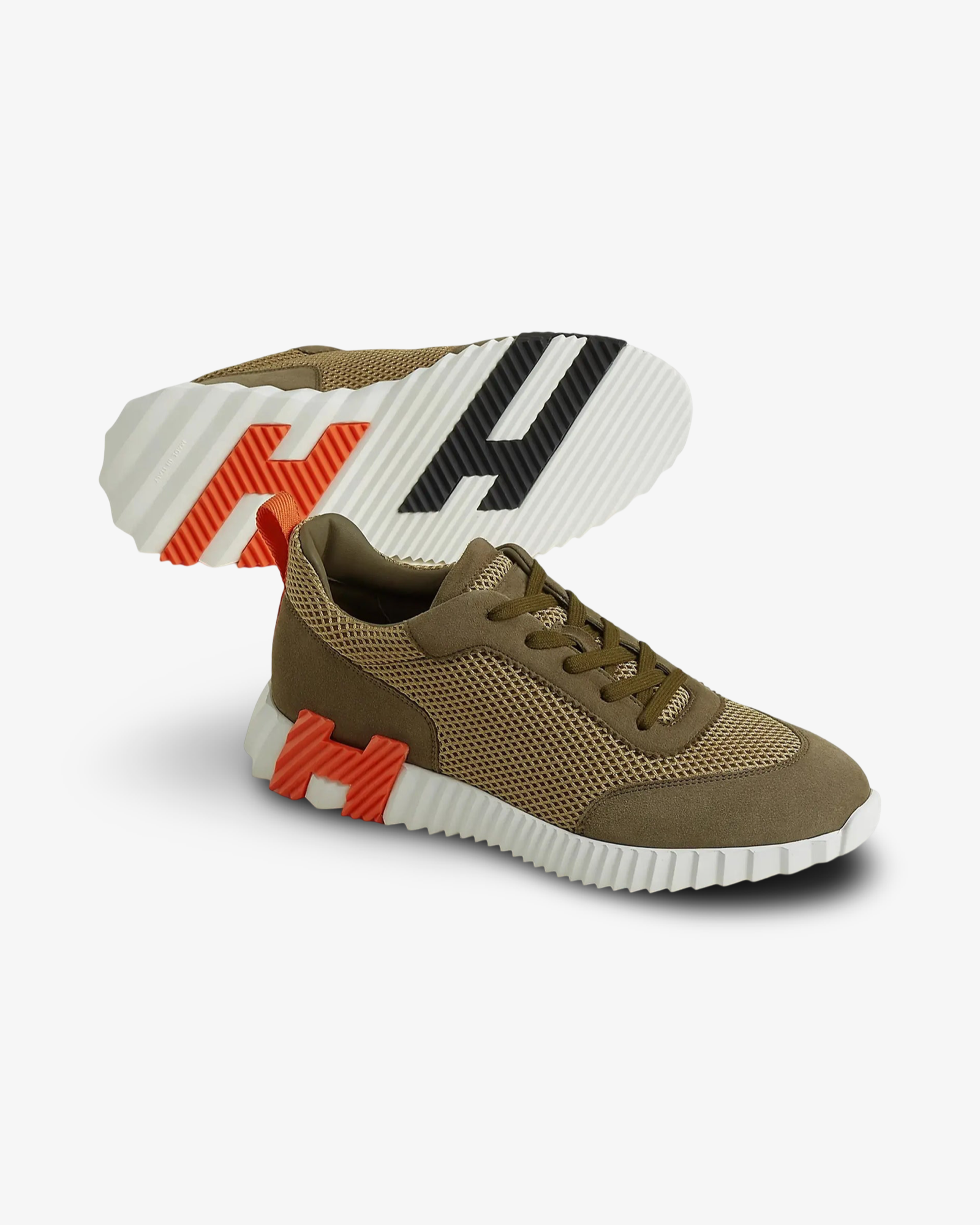 HERMÈS PARIS BOUNCING SNEAKER GREEN