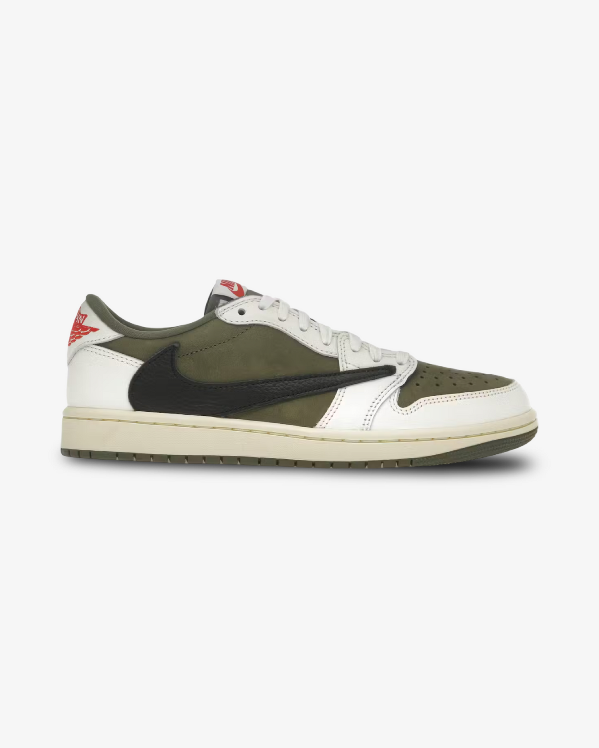 TRAVIS SCOTT x AIR JORDAN 1 LOW OG MEDIUM - OLIVE | Premium 