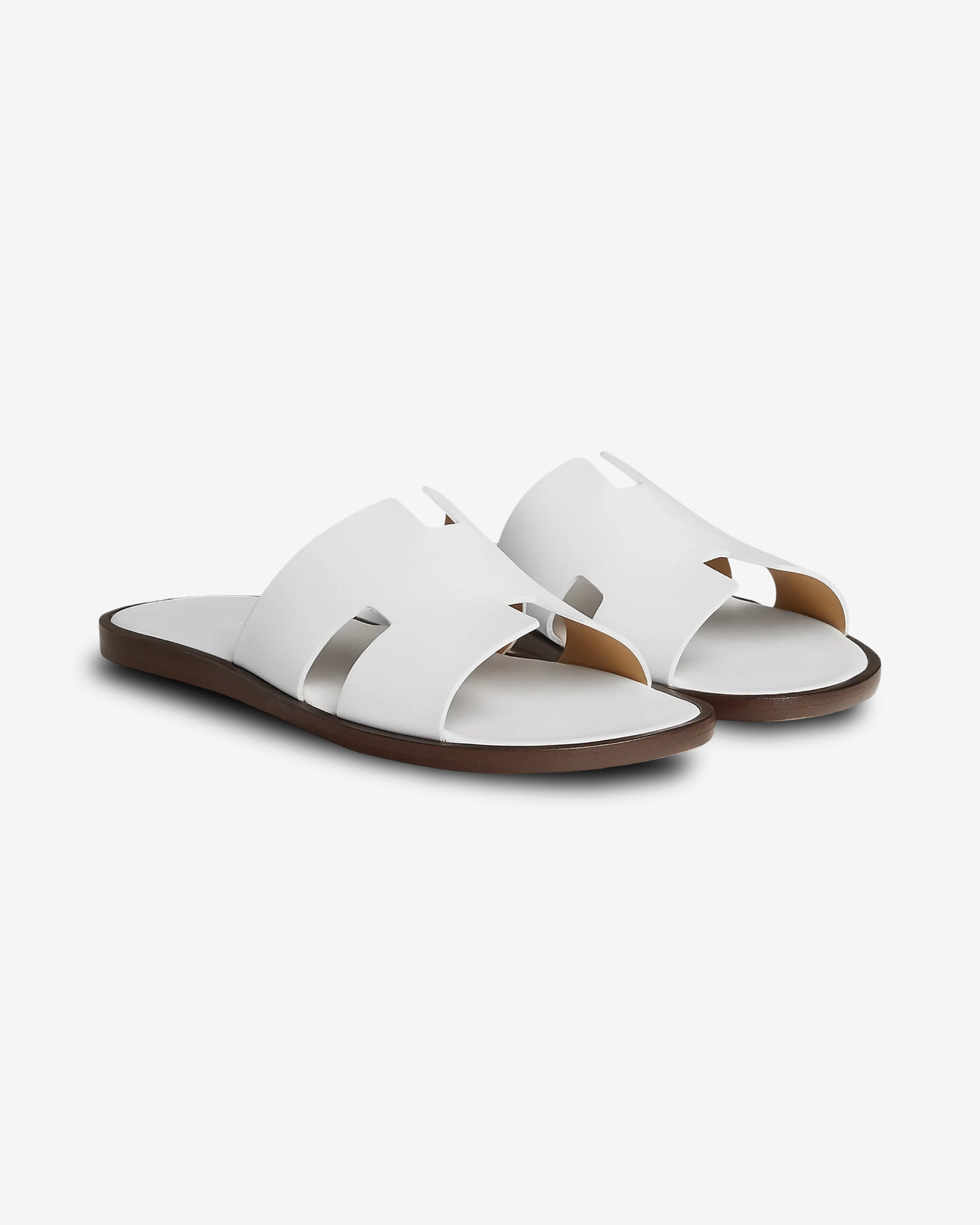 HERMÈS PARIS IZMIR SANDAL - WHITE