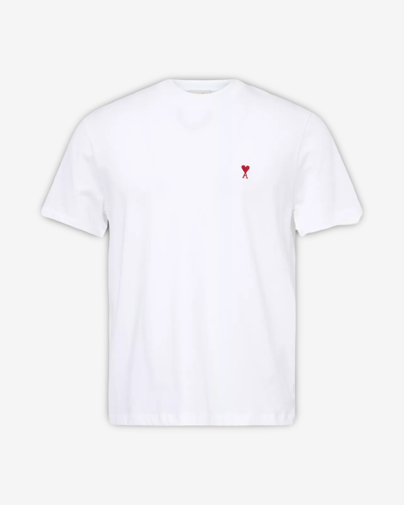 AMI PARIS LOGO LE COUEUR T-SHIRT WHITE
