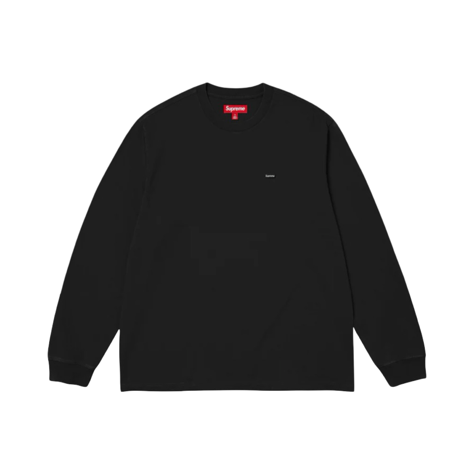 SUPREME SMALL BOX L/S TEE - BLACK