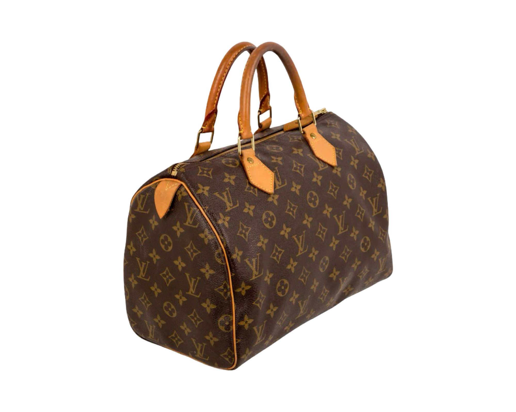 LOUIS VUITTON PRE-LOVED SPEEDY 30 MONOGRAM CANVAS BAG