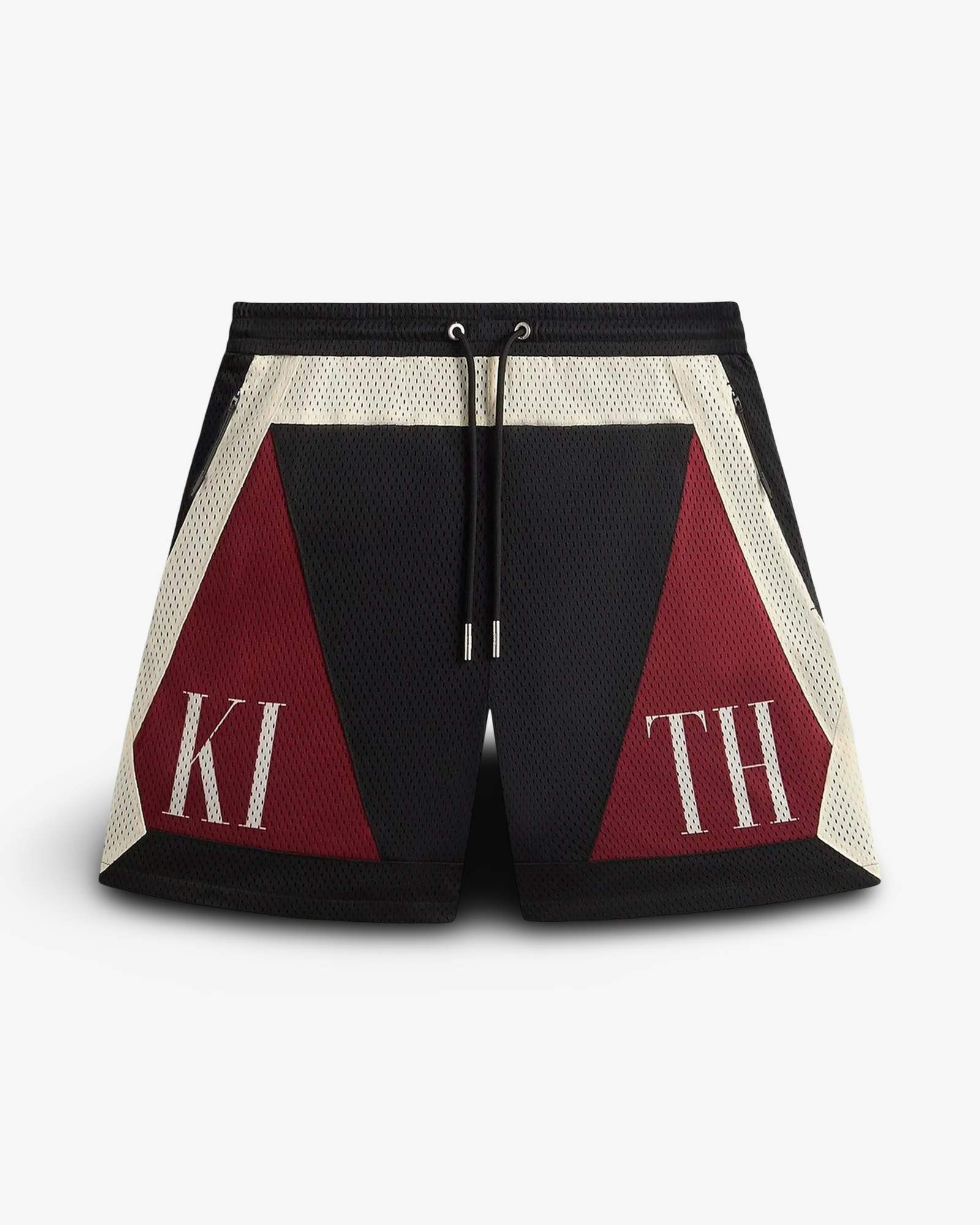 Kith Mesh Turbo Black Red Shorts