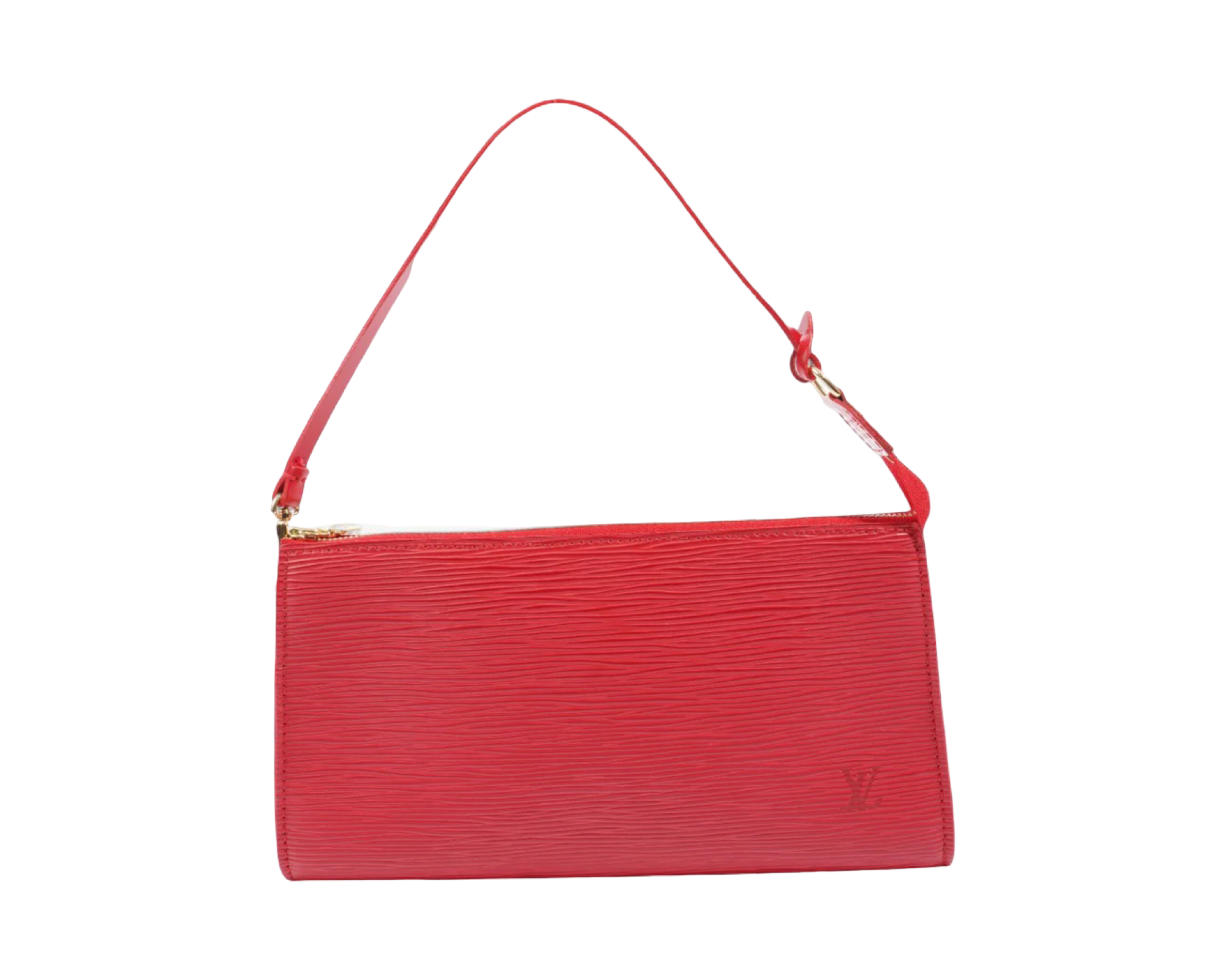 LOUIS VUITTON PRE-LOVED POCHETTE ACCESSOIRE EPI LEATHER SHOULDER BAG