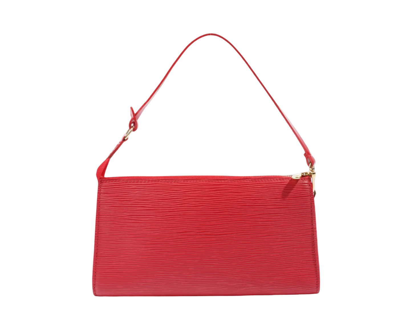 LOUIS VUITTON PRE-LOVED POCHETTE ACCESSOIRE EPI LEATHER SHOULDER BAG