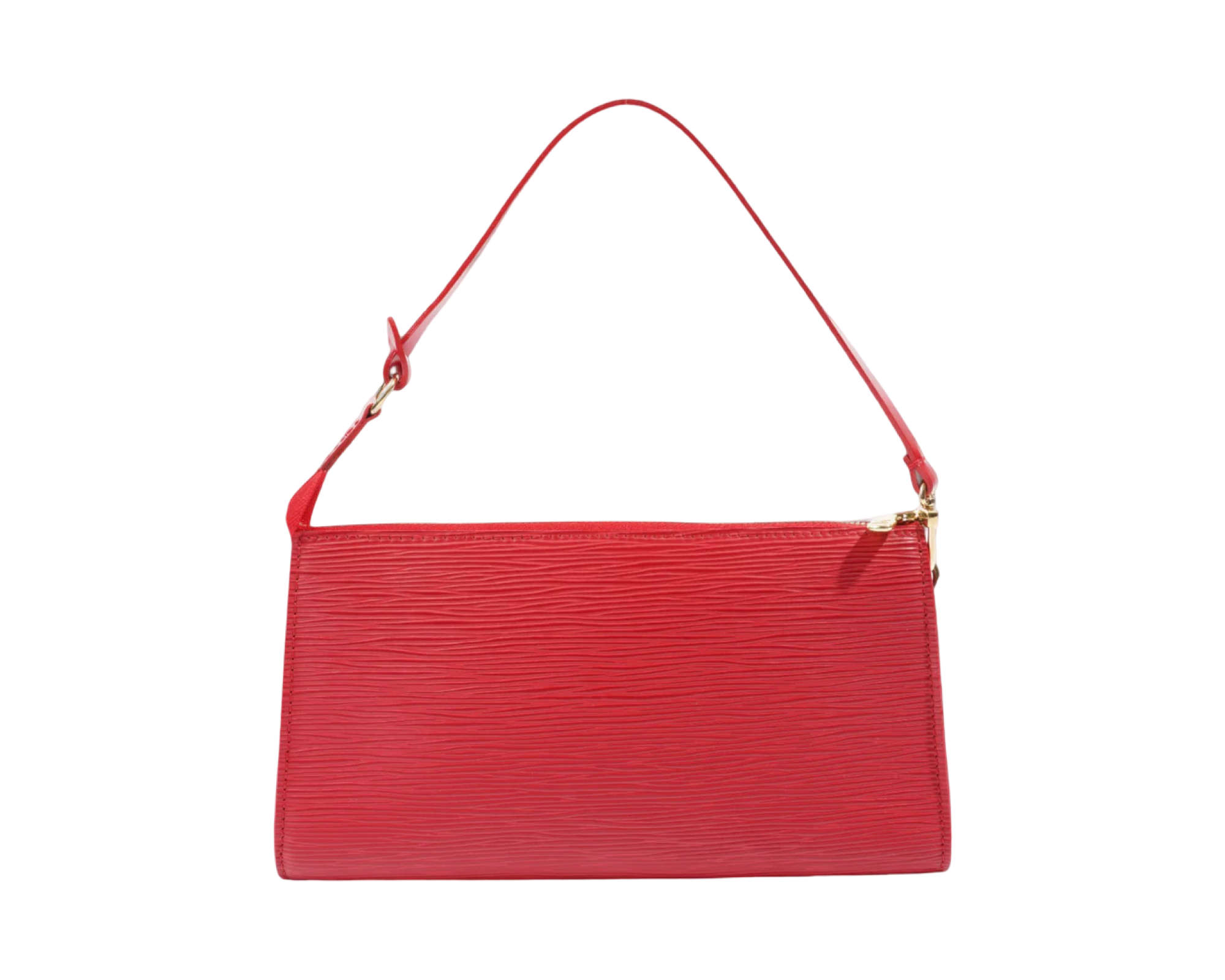 LOUIS VUITTON PRE-LOVED POCHETTE ACCESSOIRE EPI LEATHER SHOULDER BAG