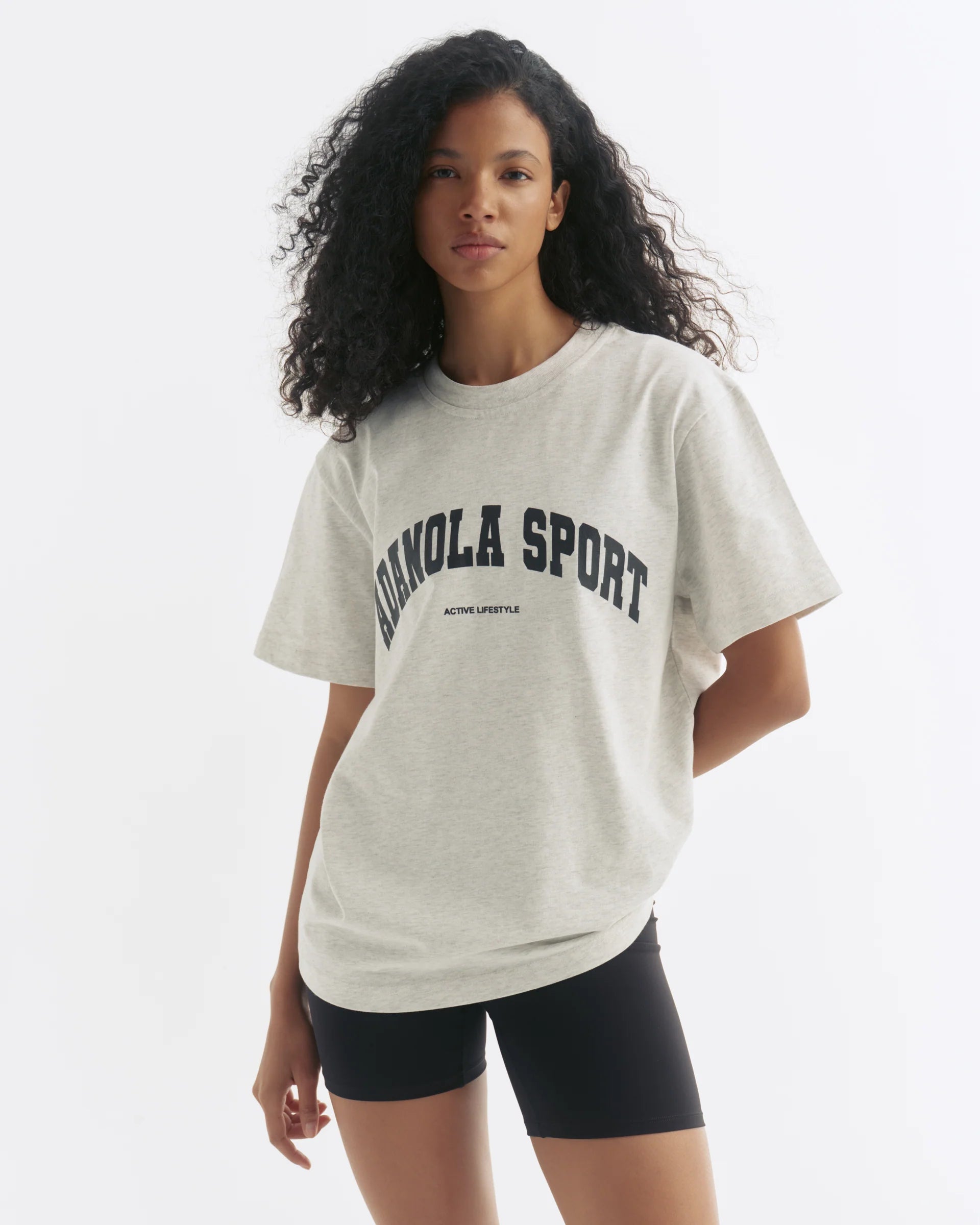 Adanola As Short Sleeve Oversized T-Shirt - Grey
